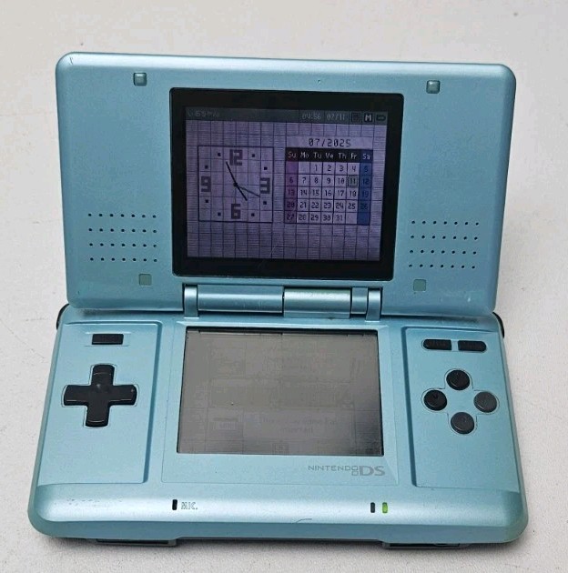Nintendo DS Original “Fat” Turqoise Blue Works READ DESCRIPTION