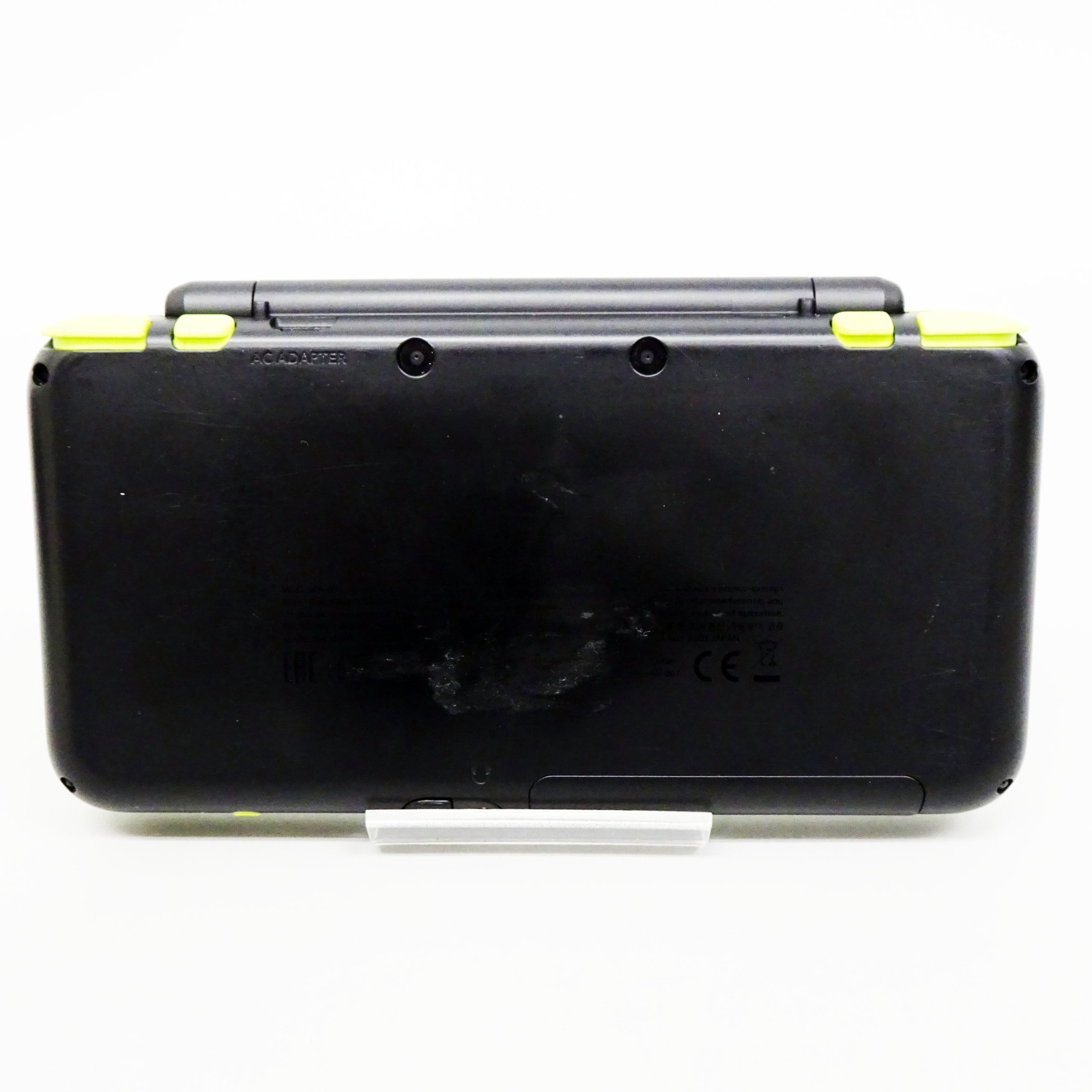 New Nintendo 2DS LL XL Black Lime Console Handheld System Japan Tested