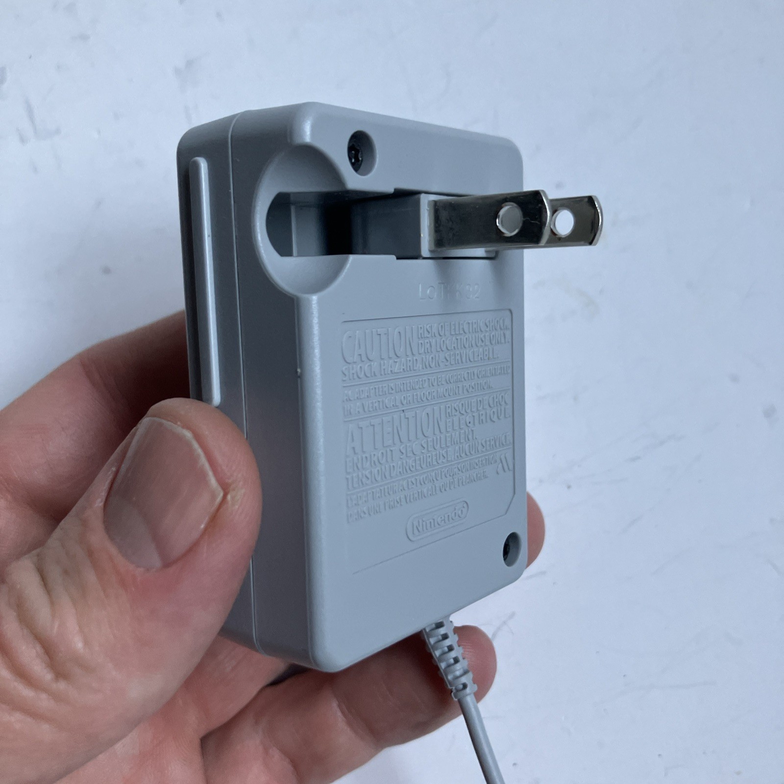 Genuine OFFICIAL NINTENDO NDSi/DSi XL/3DS/3DS XL WALL CHARGER/AC ADAPTER WAP-002
