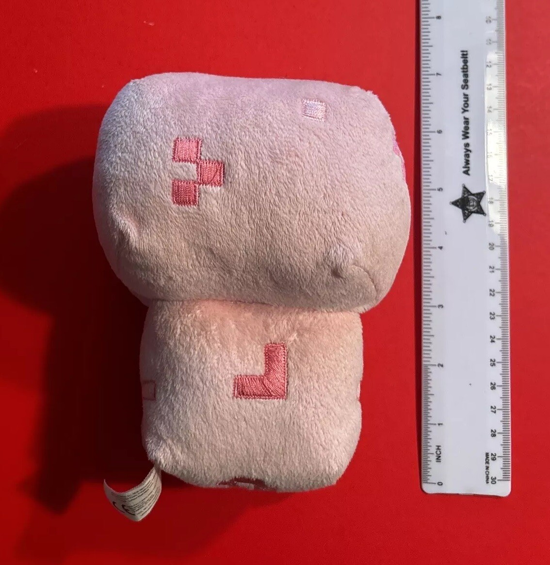 Mojang Minecraft Plush Pink Pig 6” Stuffed Animal Toy 2014