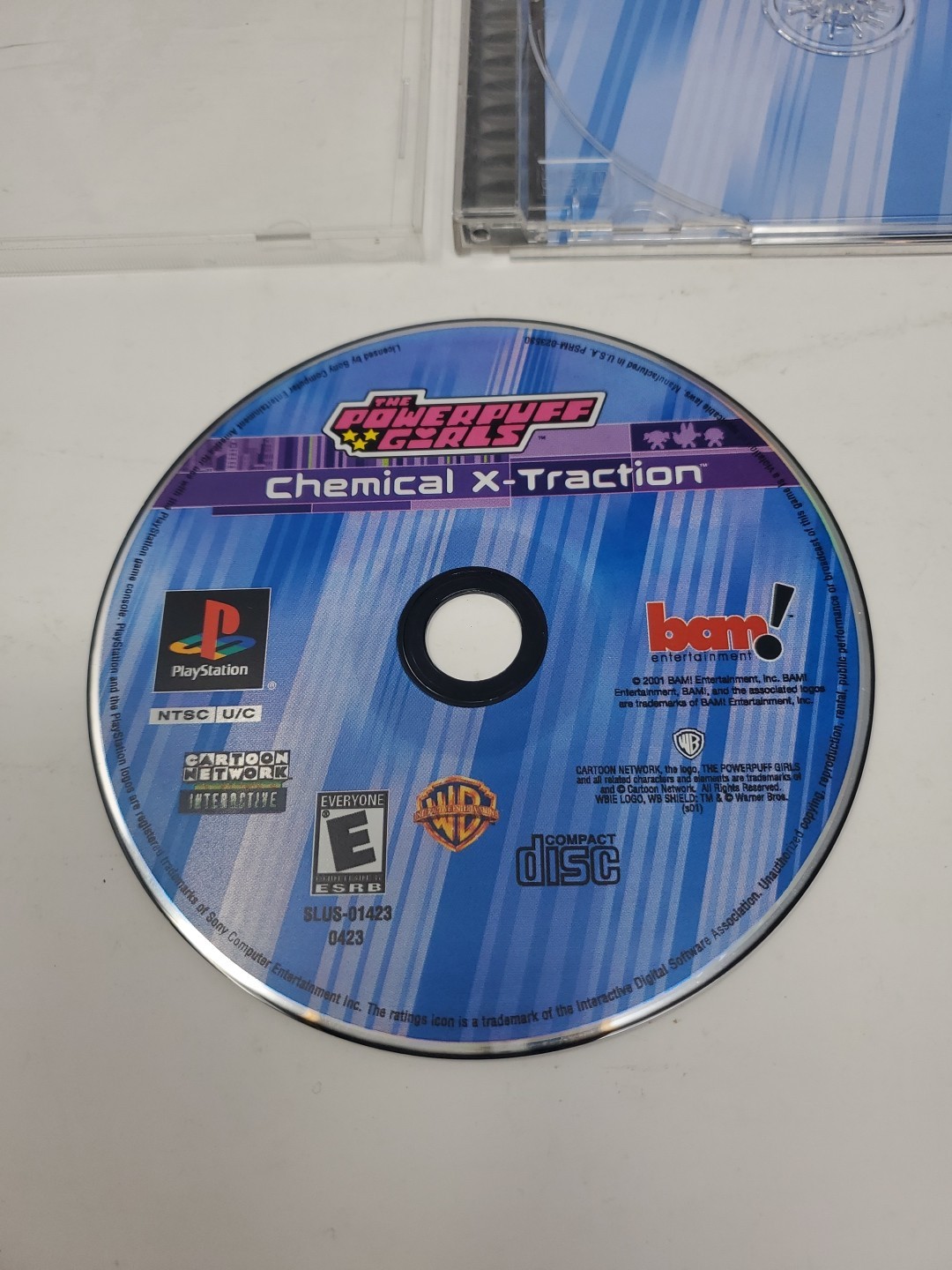 The Powerpuff Girls Chemical XTraction Playstation 1 PS1 Disc And Case No Manual