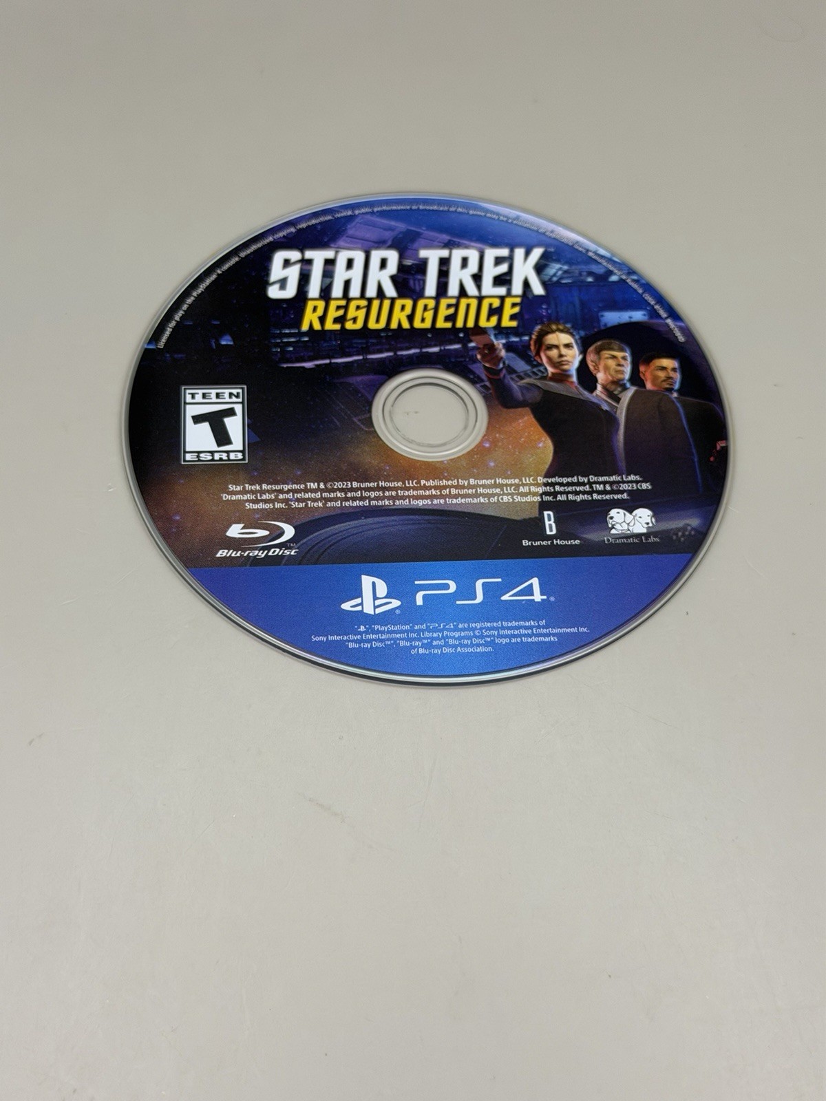 Star Trek: Resurgence (Sony PlayStation PS4, 2023) CIB – Complete – Clean!