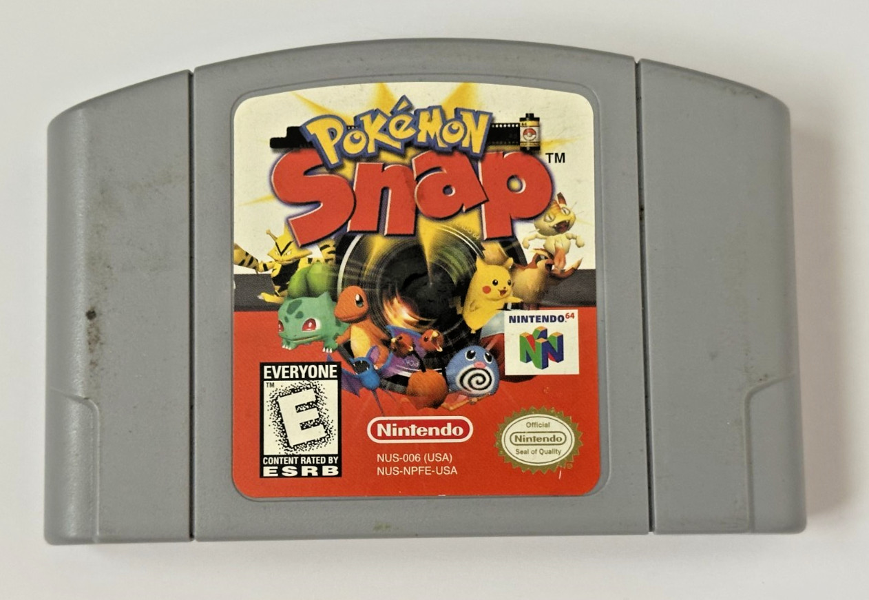 Pokémon Snap (Nintendo 64) – Cartridge Only, Authentic and Tested