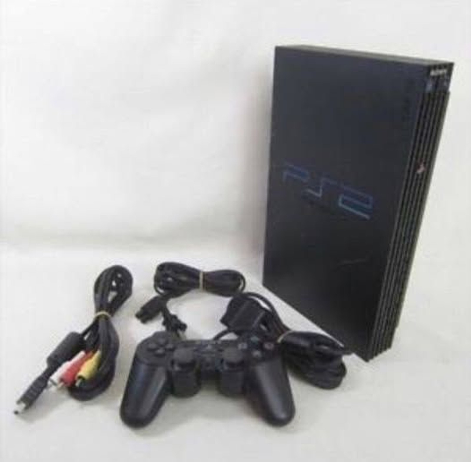 Sony PlayStation 2 PS2 Fat Console Bundle Controller Cables Retro Gaming Y2K