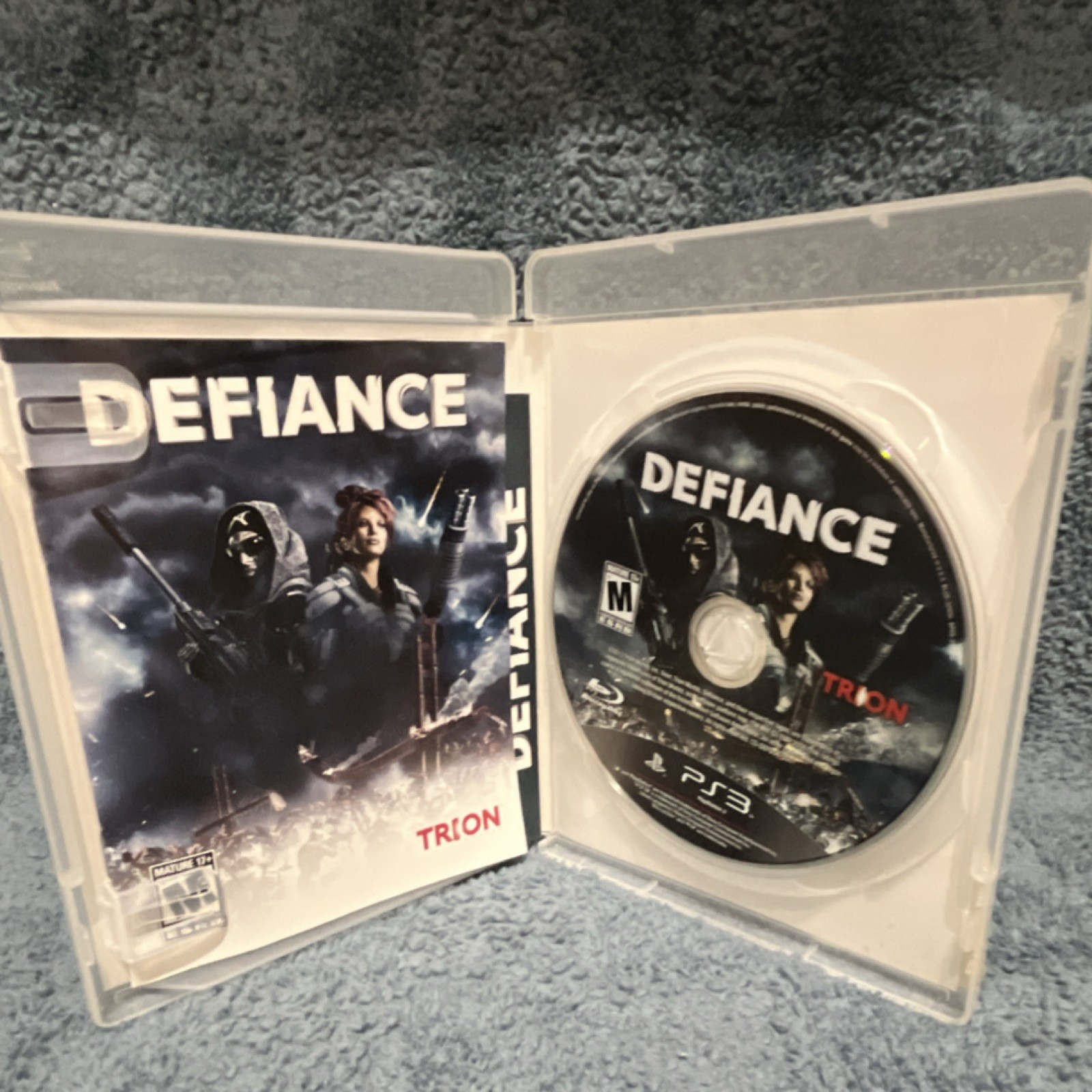 Defiance Shooter Trion Sony PlayStation 3 NTSC-U/C Video Game