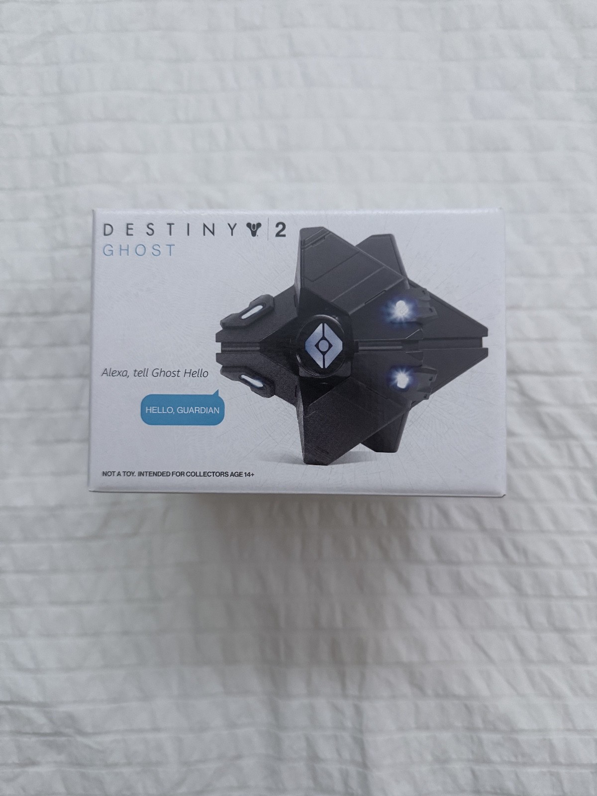 LIMITED EDITION Bungie Destiny 2 Ghost Alexa Collectible Figure Light-Up Feature