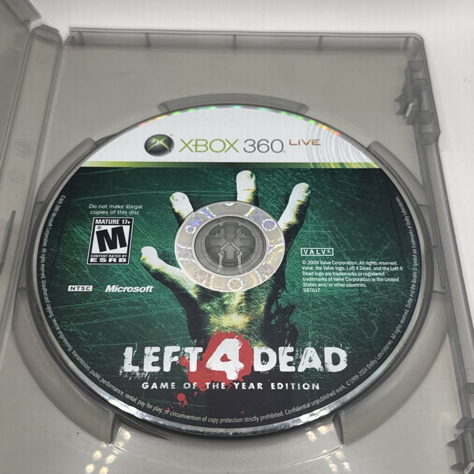 Left 4 Dead – Game of the Year Edition (Microsoft Xbox 360, 2009) Tested Working