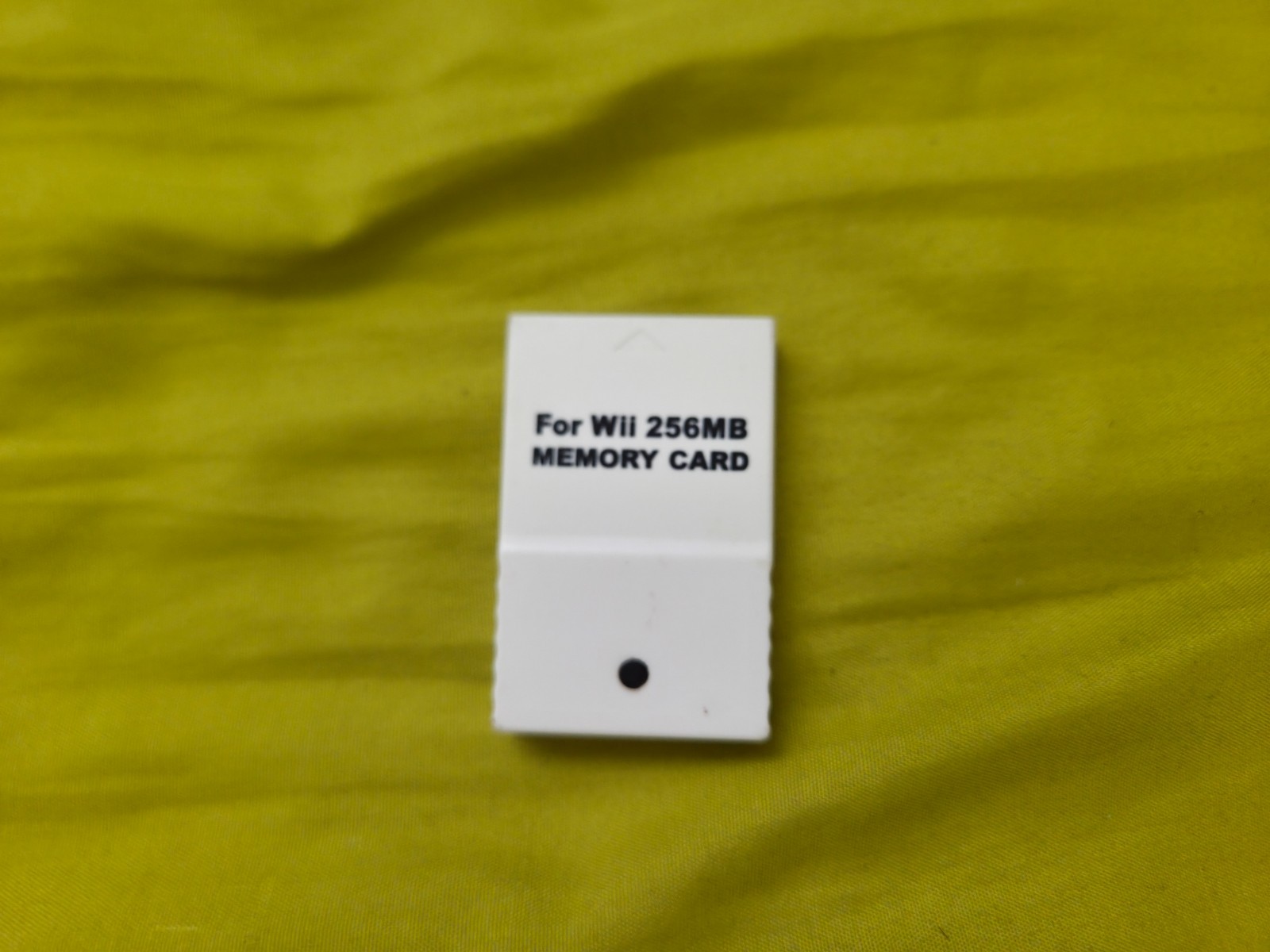 256MB White Memory Card For Nintendo Wii