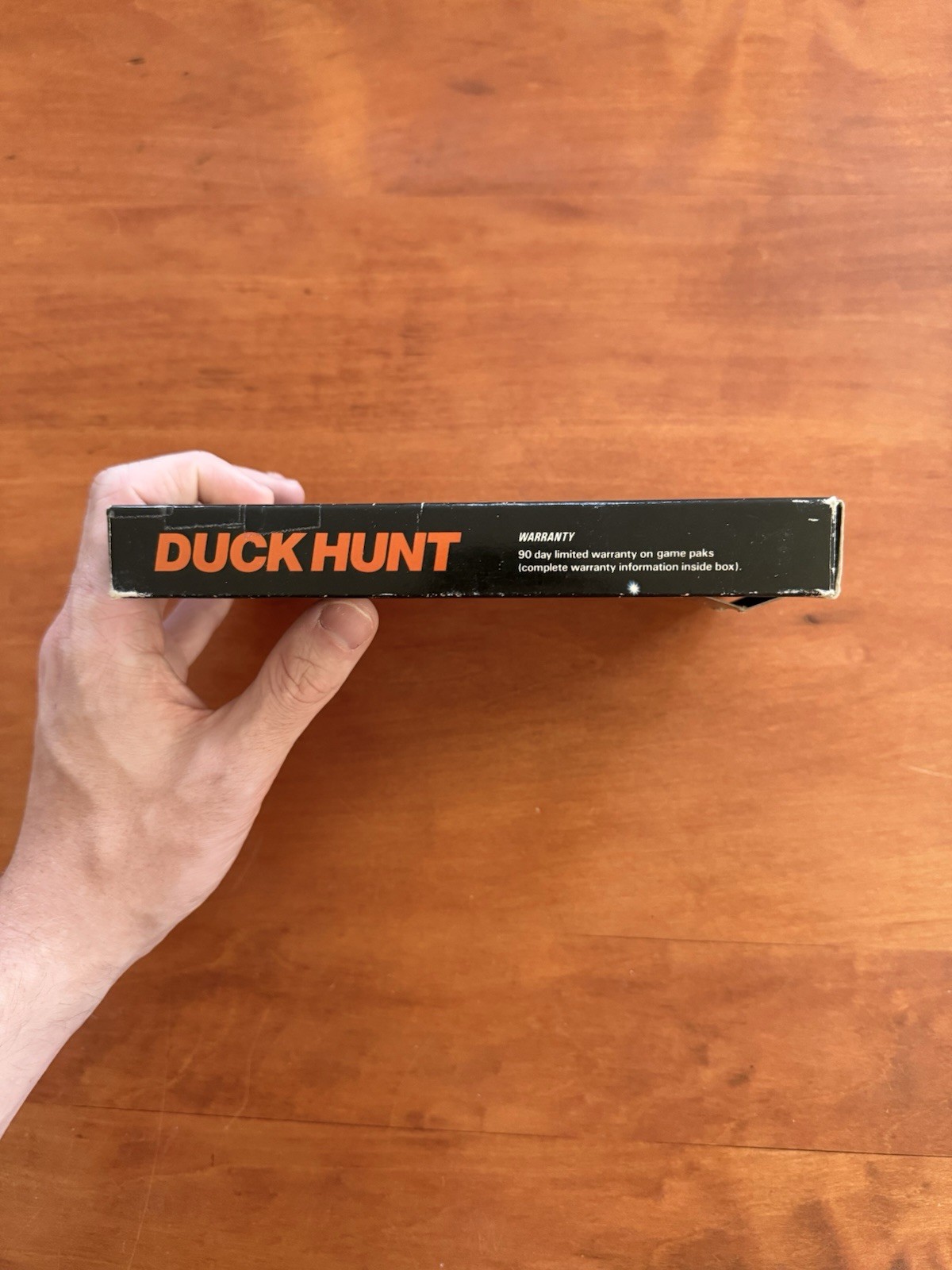 Duck Hunt (Nintendo NES) Matte Sticker Hangtab 1st Print 1985 Authentic