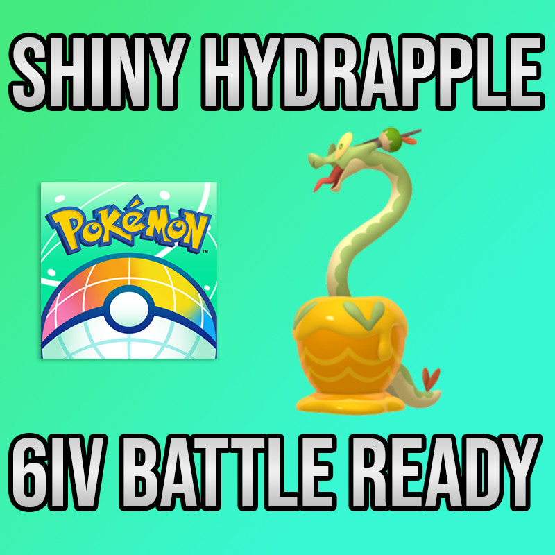 ✨6IV SHINY Hydrapple + EVS🚀 POKEMON HOME✨Champions✨Online delivery⚡