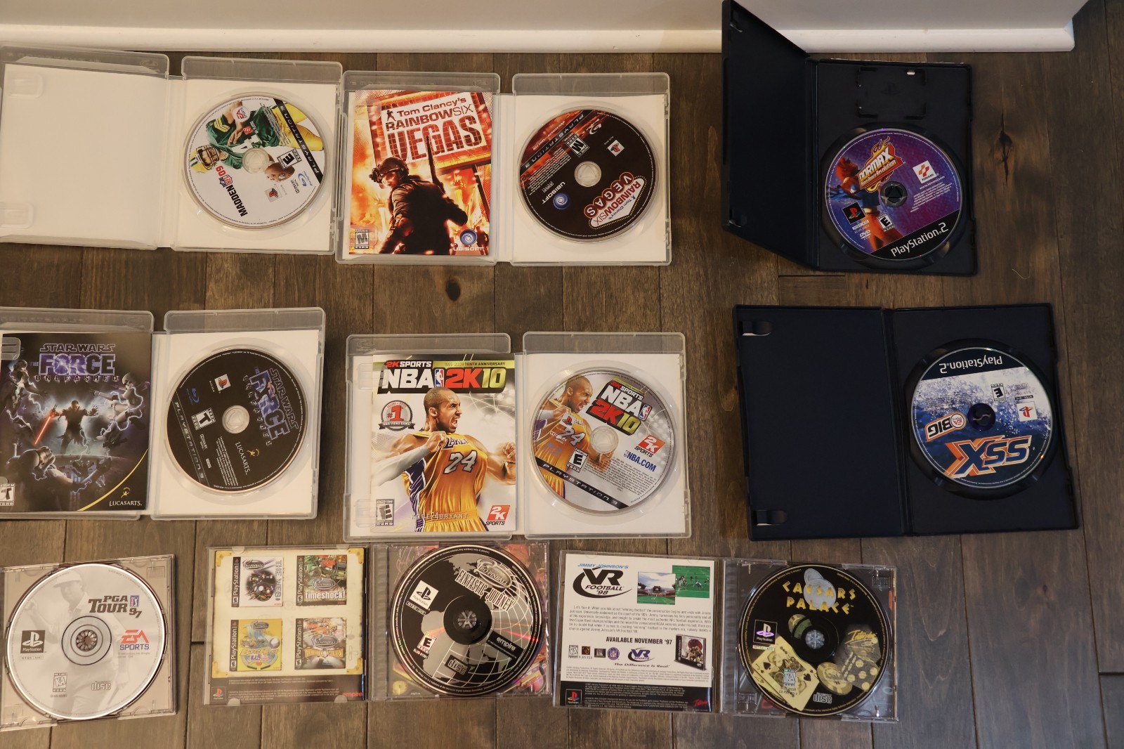 Playstation 1 2 3 Video Game Lot CIB Black Label