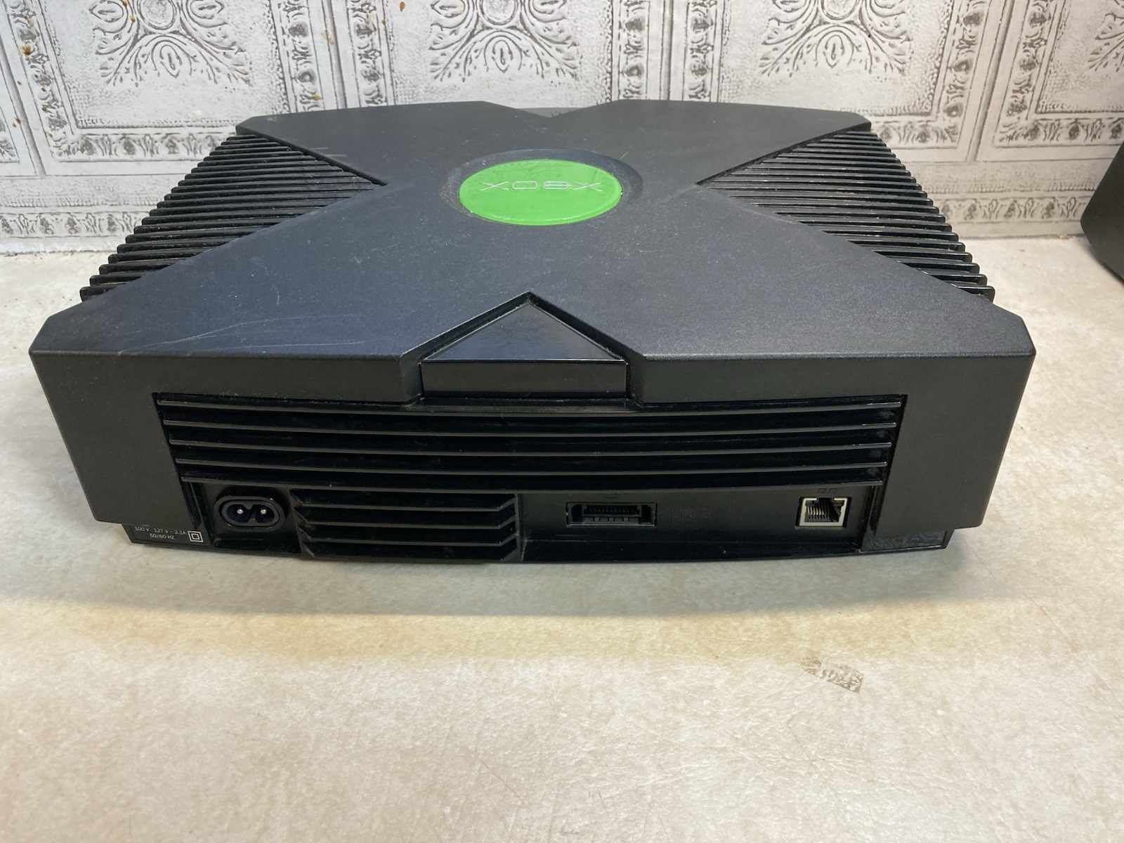 Microsoft Xbox Launch Edition 8GB Home Console – Black Tested And Working