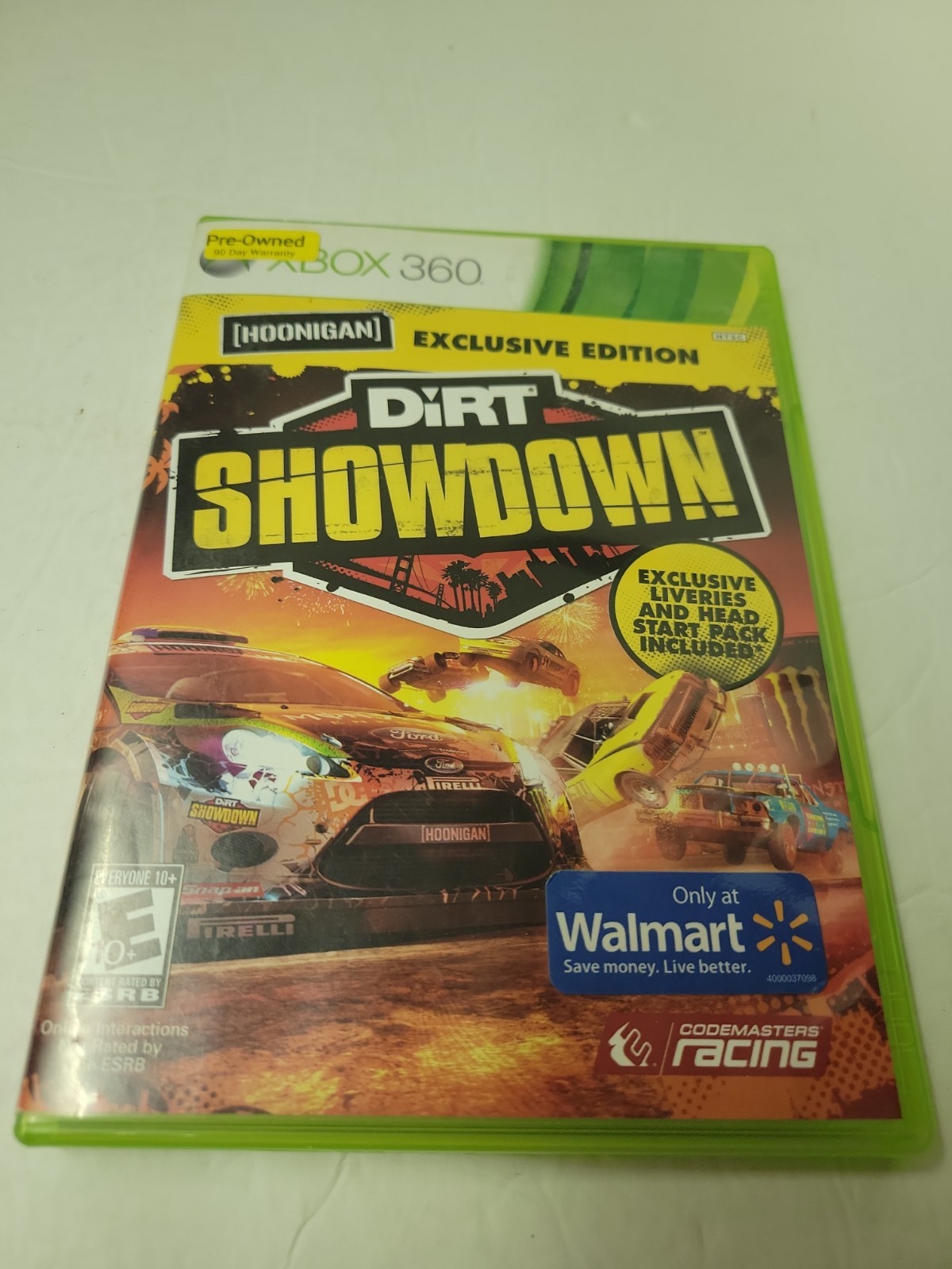 Dirt Showdown Microsoft Xbox 360 Exclusive Edition Complete CIB W/ Manual Tested