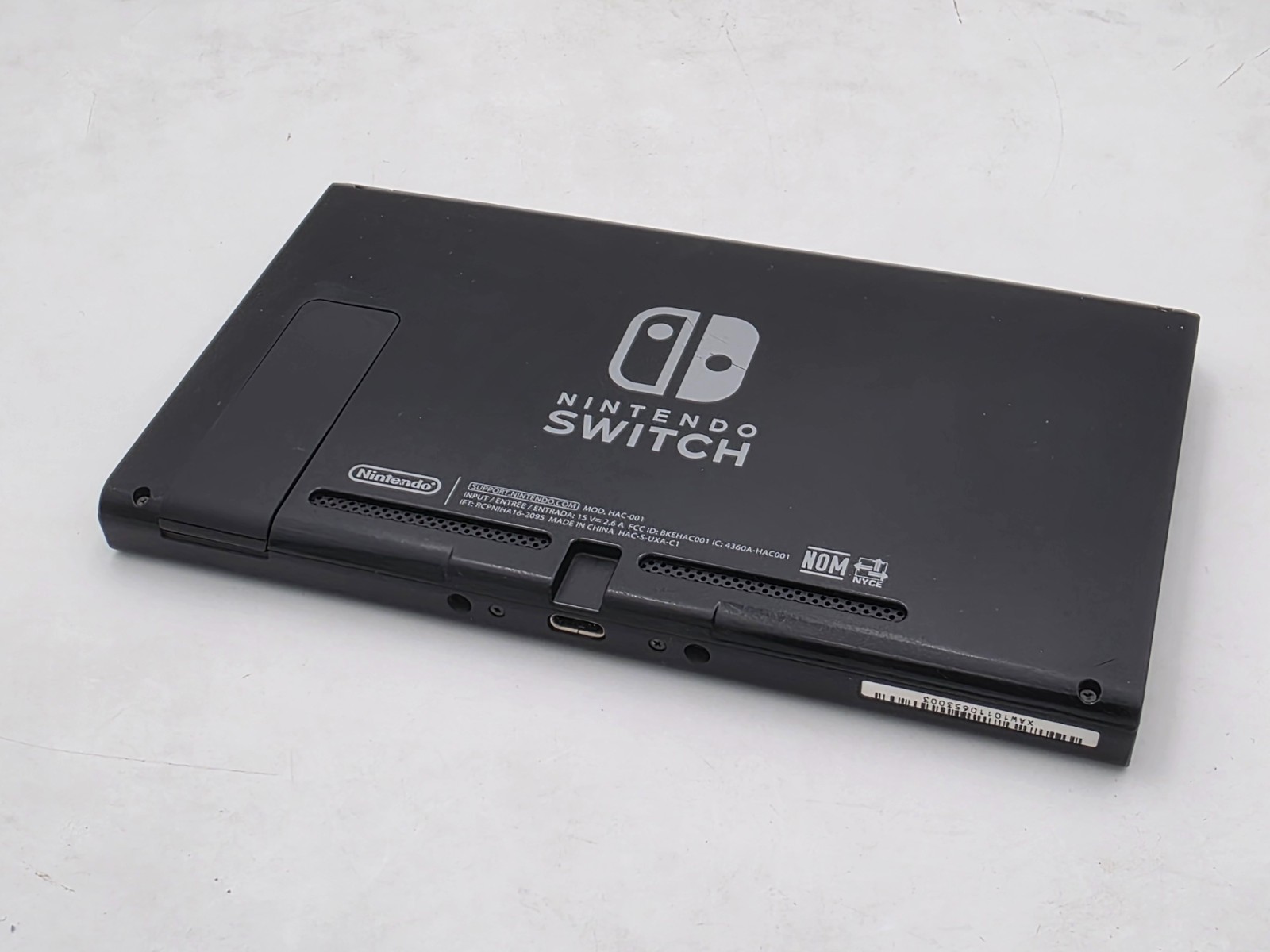 Nintendo Switch HAC-001 32GB HandHeld Console Only Heavy Scratches on Screen