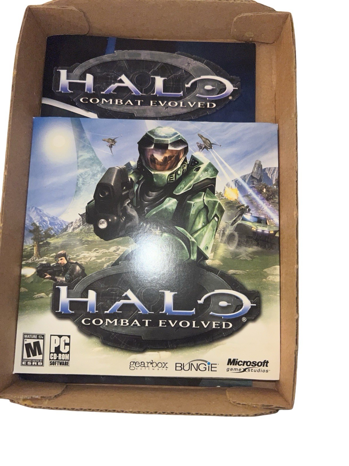 Halo: Combat Evolved PC Game with Original Box, Manual, and Sleeve Case