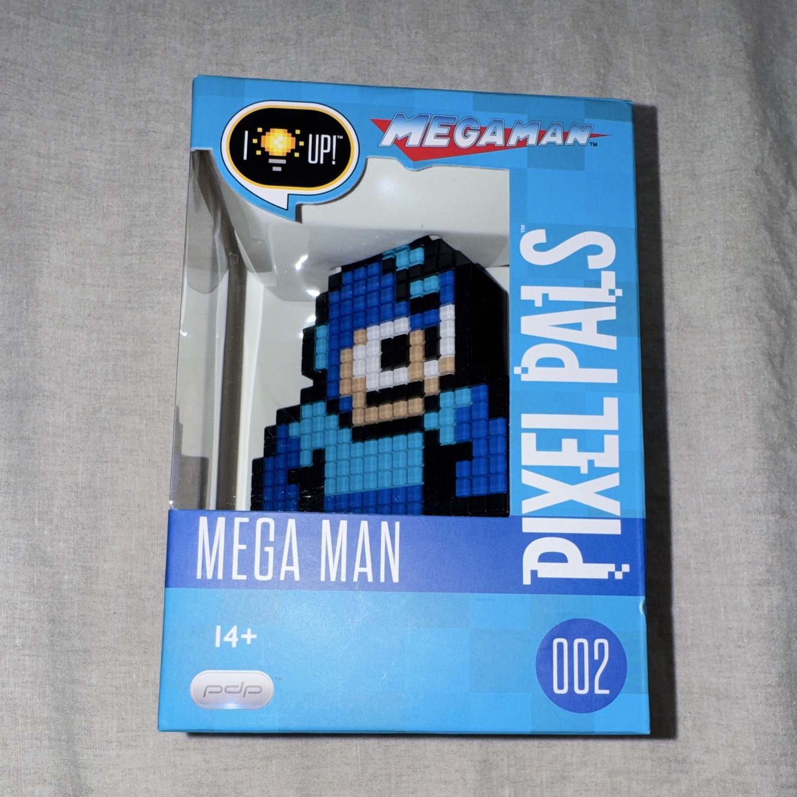 PDP Pixel Pals Mega Man Lights Up Collectible Figure #002 (2017)