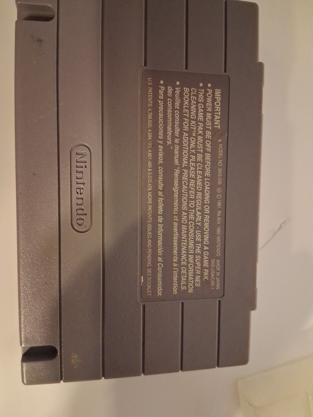 Super Mario RPG: Legend of the Seven Stars (Nintendo SNES,, 1996)
