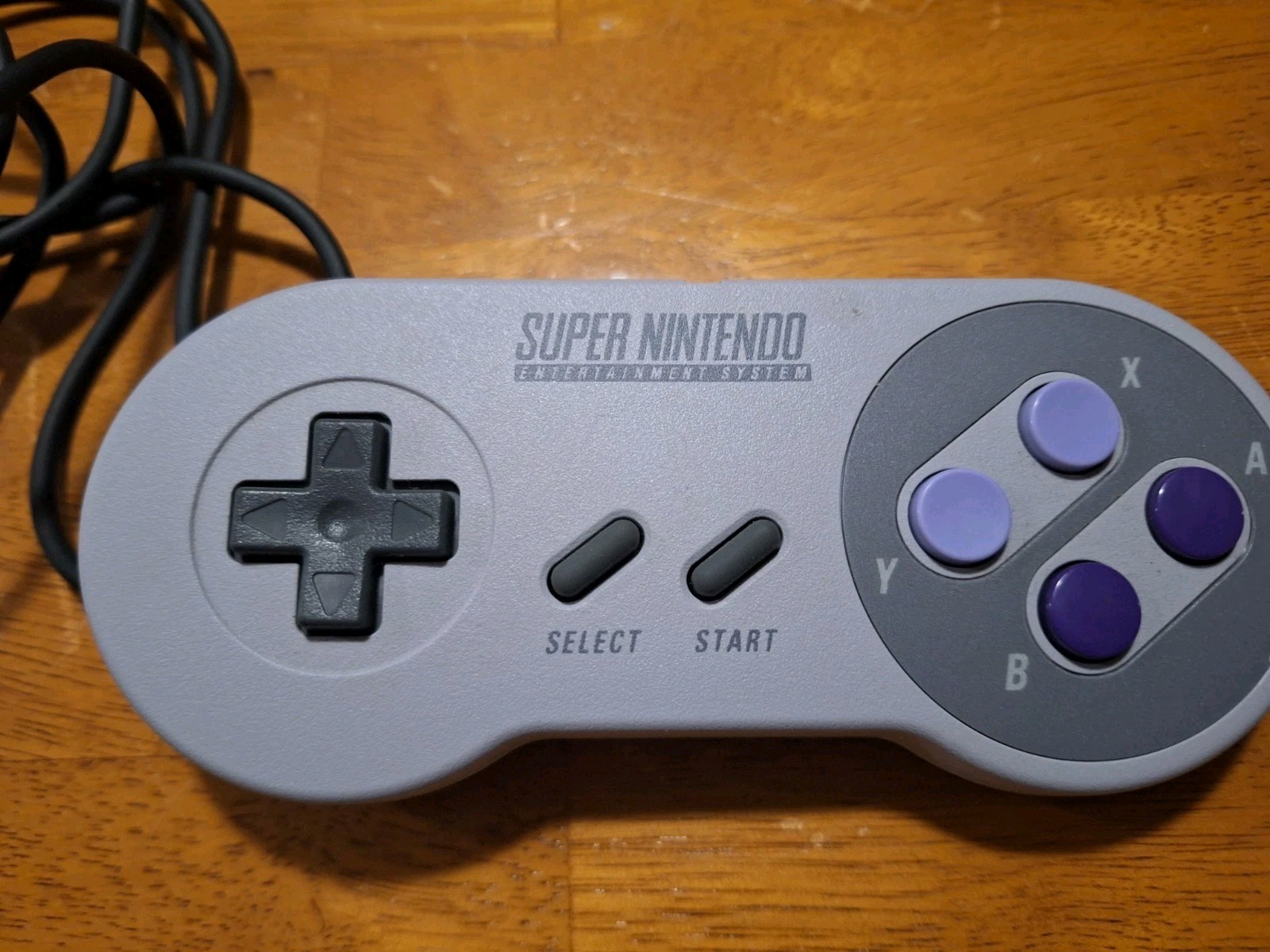 Two Super Nintendo Classic Mini OEM CLV 202 Controllers with Extension Cords
