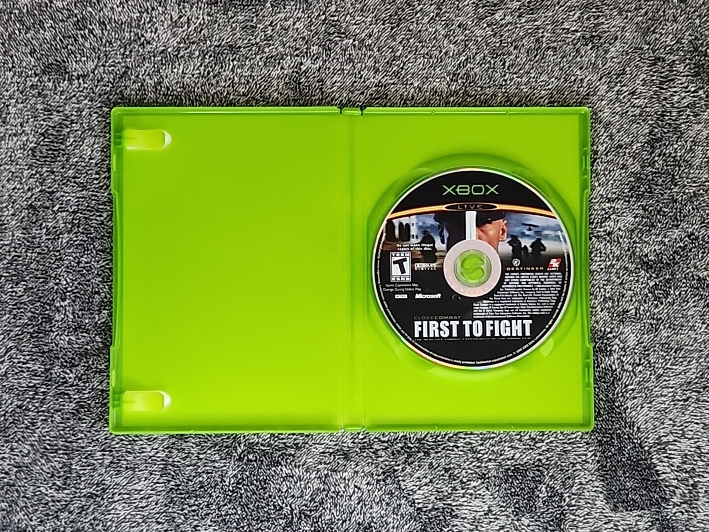 Close Combat: First to Fight Microsoft Xbox, 2005 Tested And Working