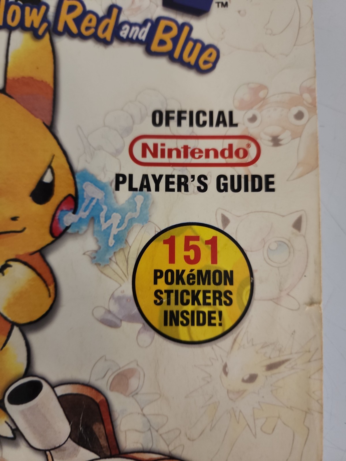 Nintendo Power Pokemon Special Edition Yellow Blue Red Guide Book Copyright ’99