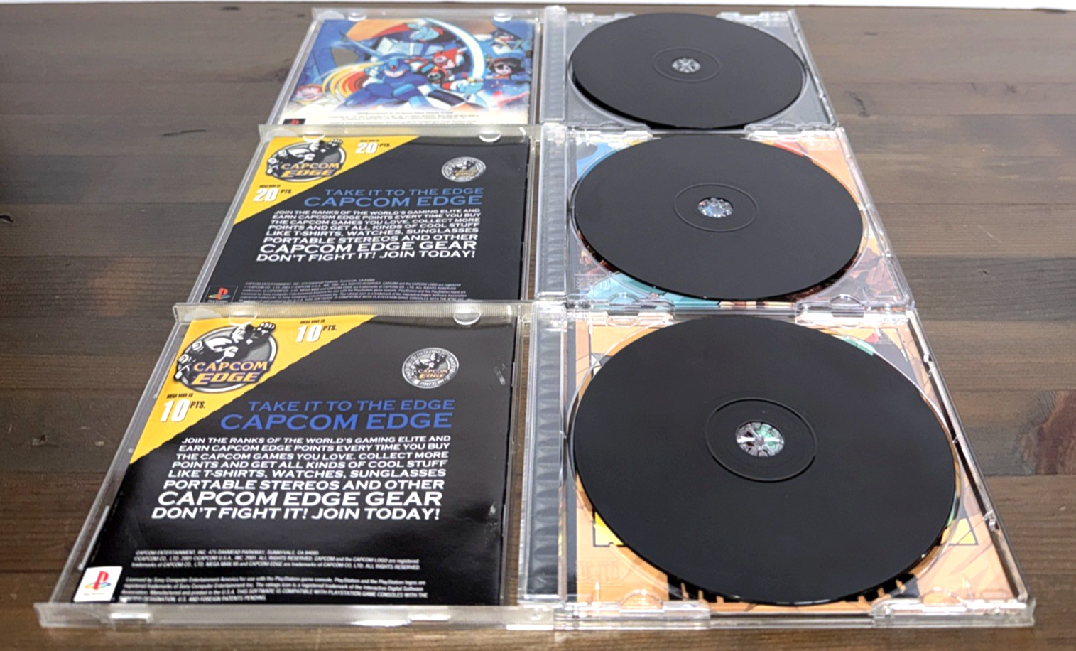 Mega Man X PS1 Collection Lot! MEGAMAN X4 MEGAMAN X5 & MEGAMAN X6 CIB w/ Manual