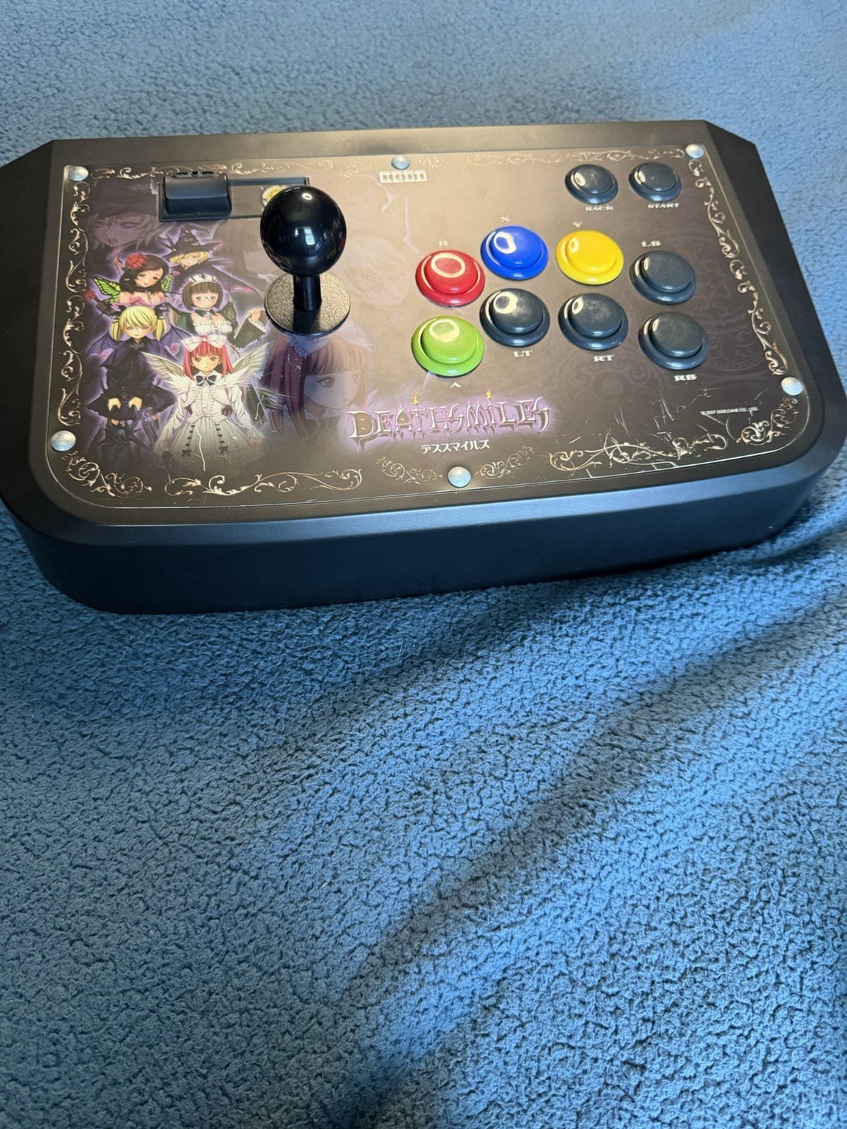 Deathsmiles CAVE SHMUP HORI Arcade Stick Xbox 360 CIB VERY RARE!!!