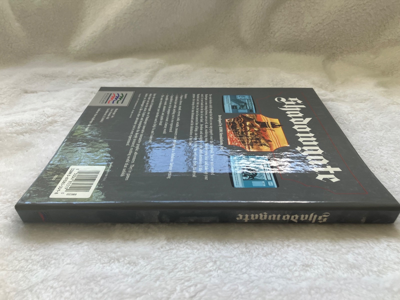 Vtg Shadowgate Mac 512K Mindscape Big Box CIB – MISSING DISC 1 – Includes Disc 2