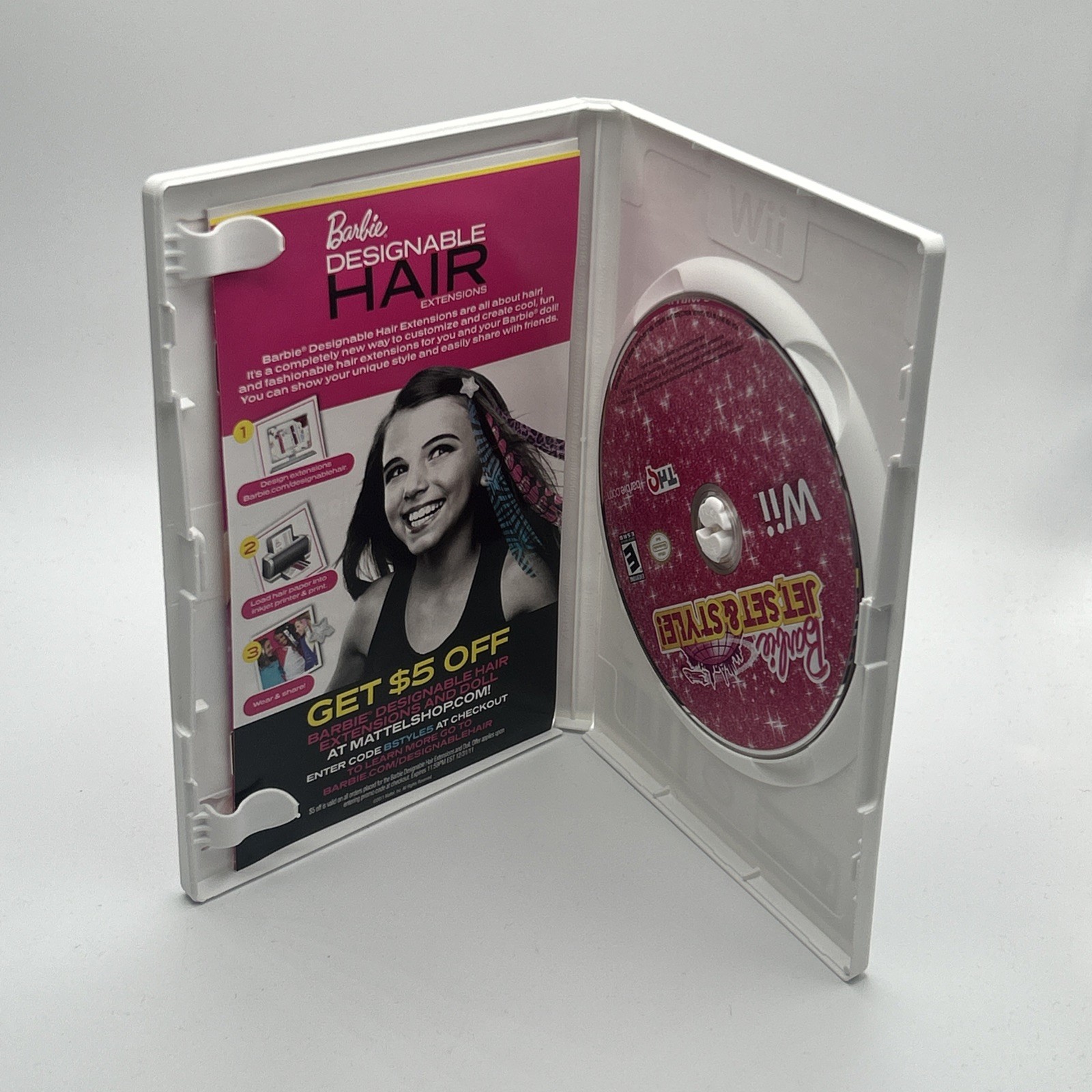 Barbie Jet Set & Style – Nintendo Wii Tested Complete CIB