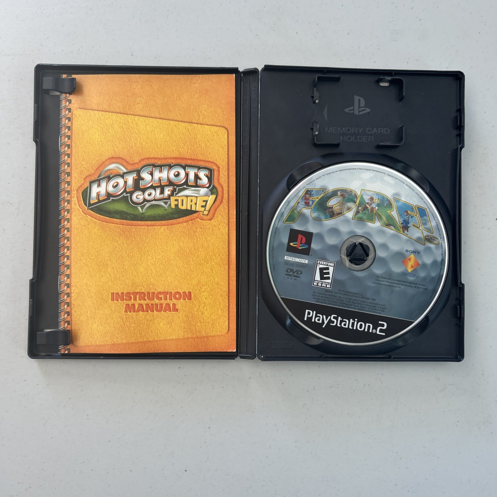 Hot Shots Golf 3 & Fore PS2 Game Bundle Sony PlayStation 2 Tested Works