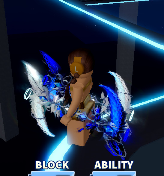 [Blade Ball]: Dual Aetherial Azure Reckoner !!FAST DELIVERY!!