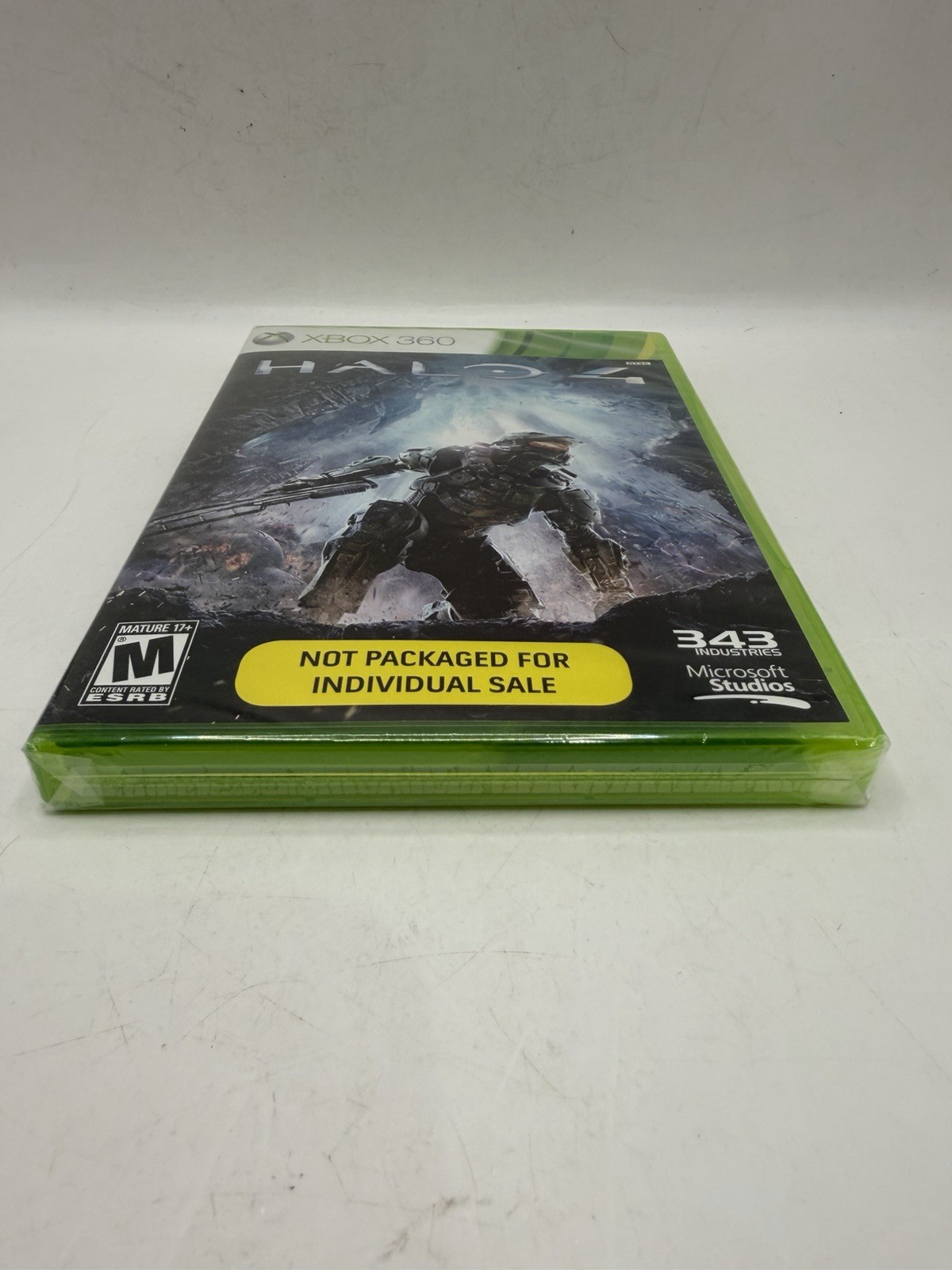 Halo 4 Microsoft Xbox 360 Factory Sealed Not For Resale Version New Unopened