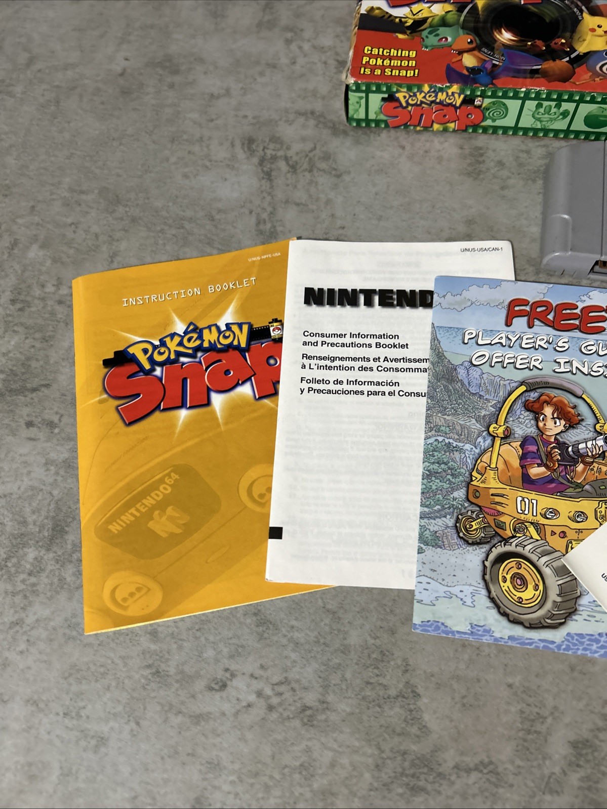 Pokemon Snap (Nintendo 64, 1999) N64 Complete CIB + W/ All Inserts Tested