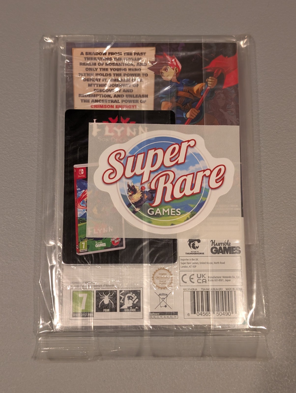 Flynn: Son of Crimson (Nintendo Switch) Super Rare Games SRG #66 – Brand New