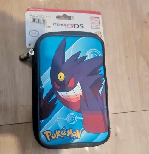 GENGAR Pokémon Game Traveler Case Holder 3DS PXL515 Nintendo 3DS /3DS XL NEW