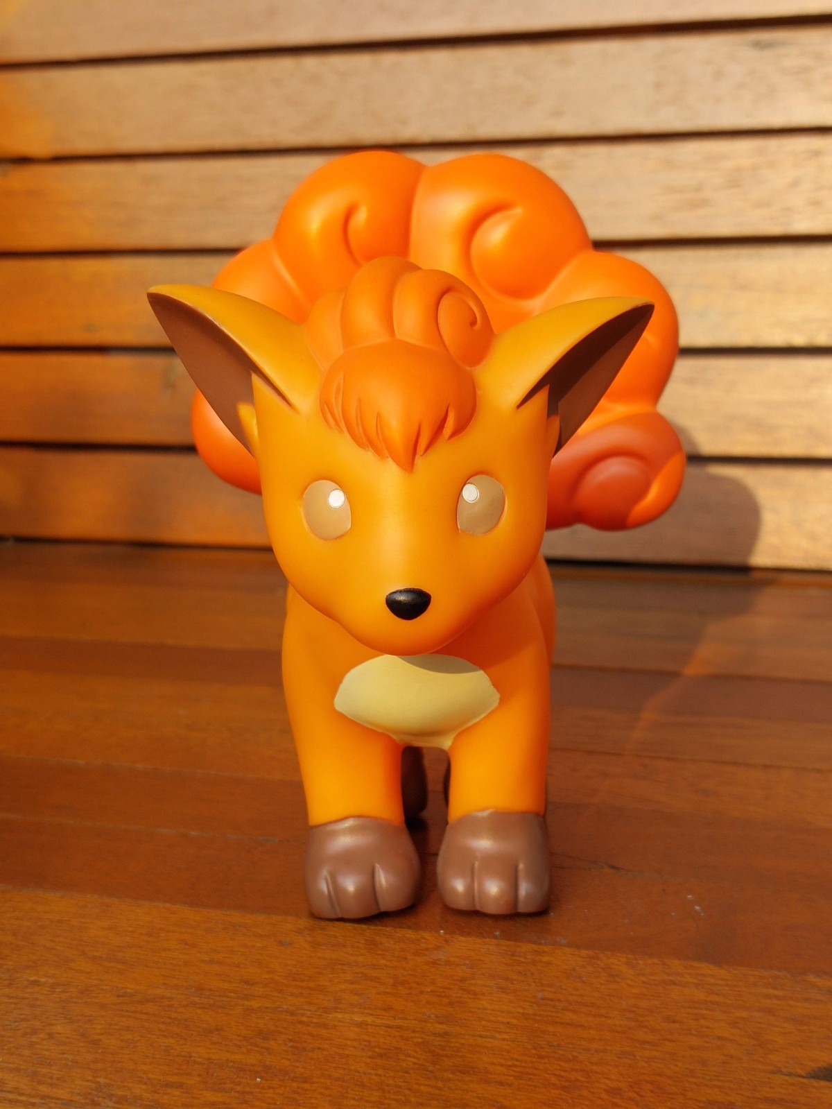 Kanto Vulpix Rokon Pokemon Soft Vinyl DX Deluxe Figure Tomy 1998 E02 5.2in