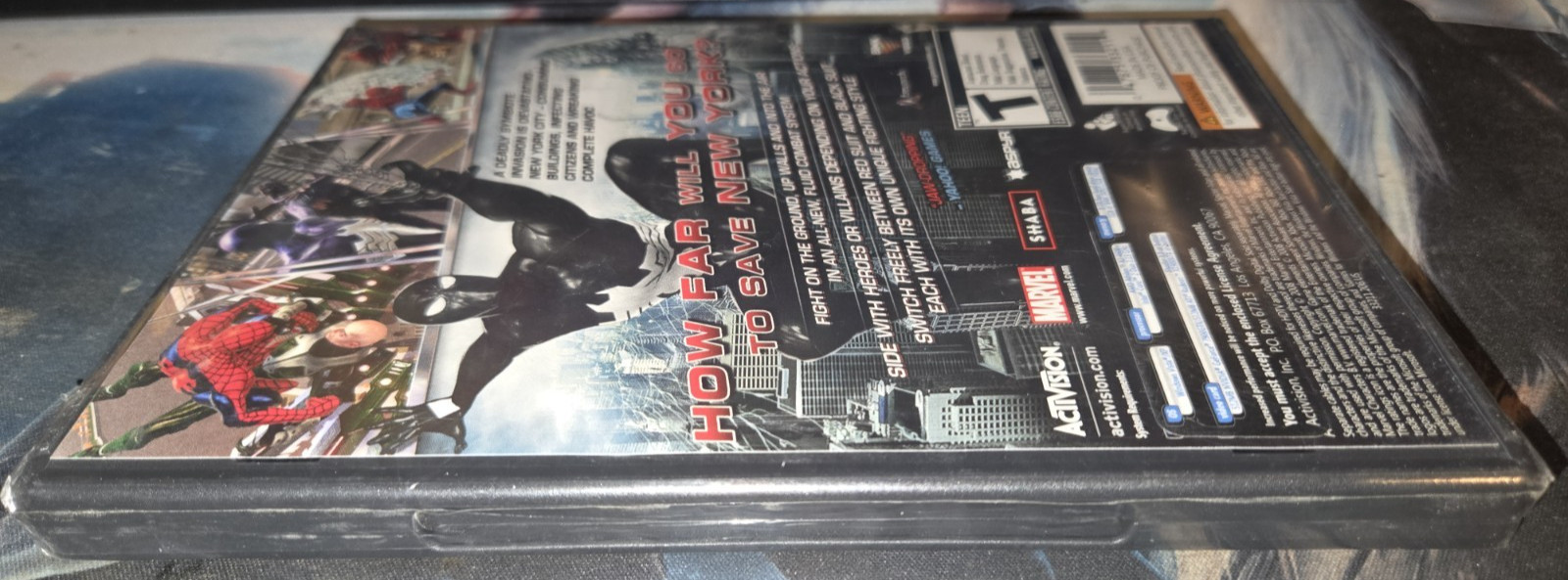 Spider-Man: Web of Shadows (PC, 2008) BRAND NEW – FACTORY SEALED!