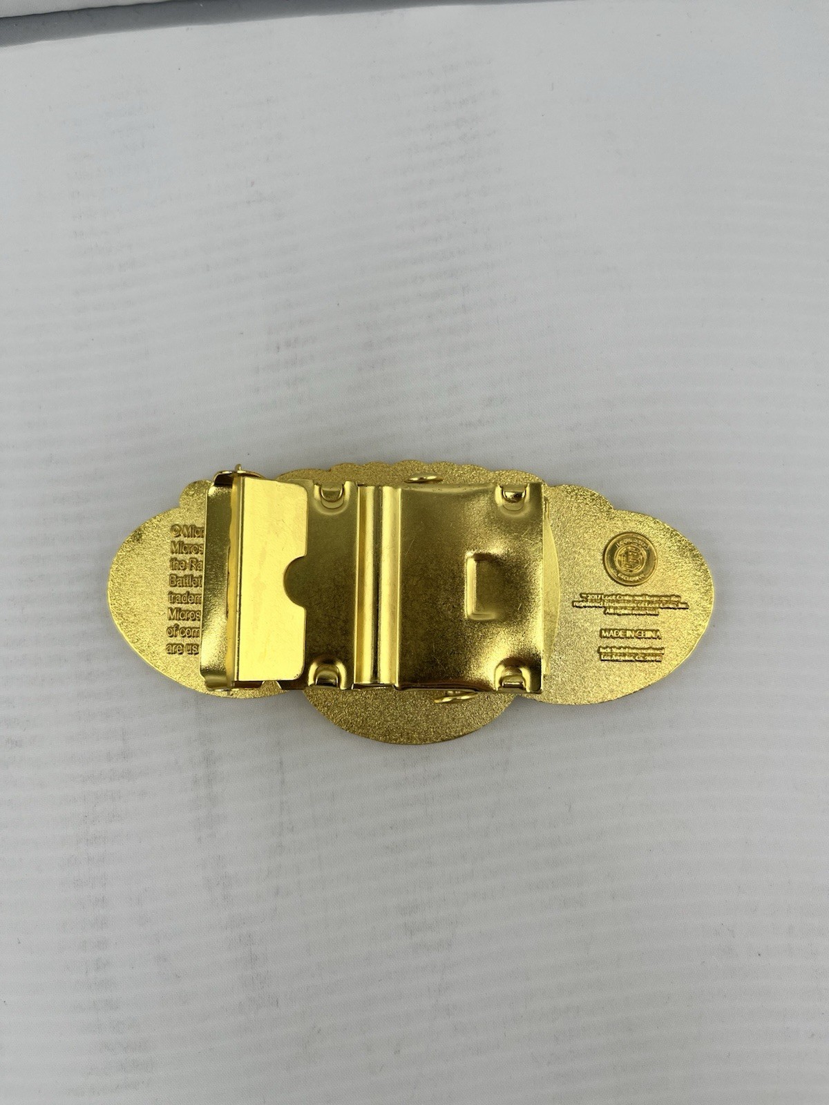 Battletoads Gold Belt Buckle – June 2017 Loot Crate Gaming Exclusive NES