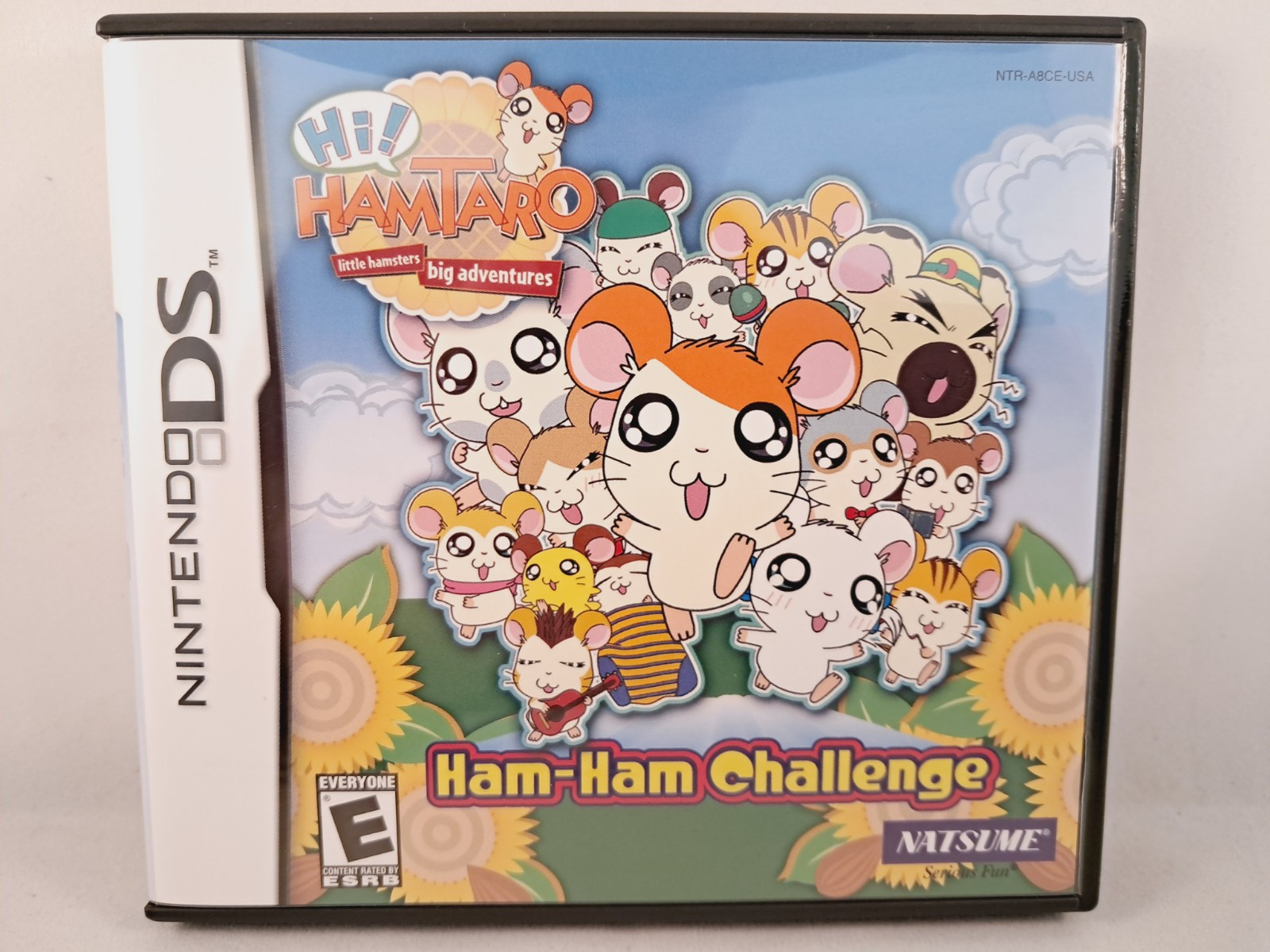Hi! Hamtaro Ham Ham Challenge (Natsume, Nintendo DS) MINTY Excellent Condition!!