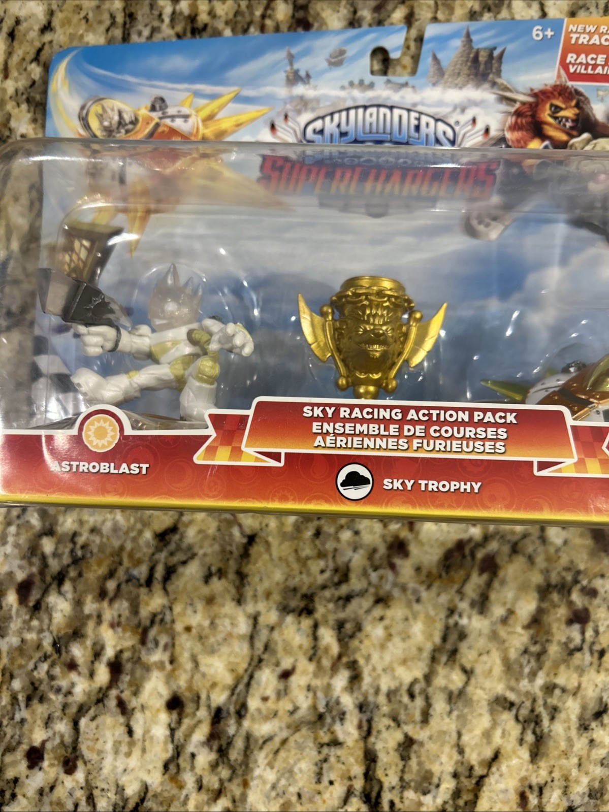 Skylanders Superchargers Sky Racing Action Pack Astroblast Sky Trophy Sun Runner