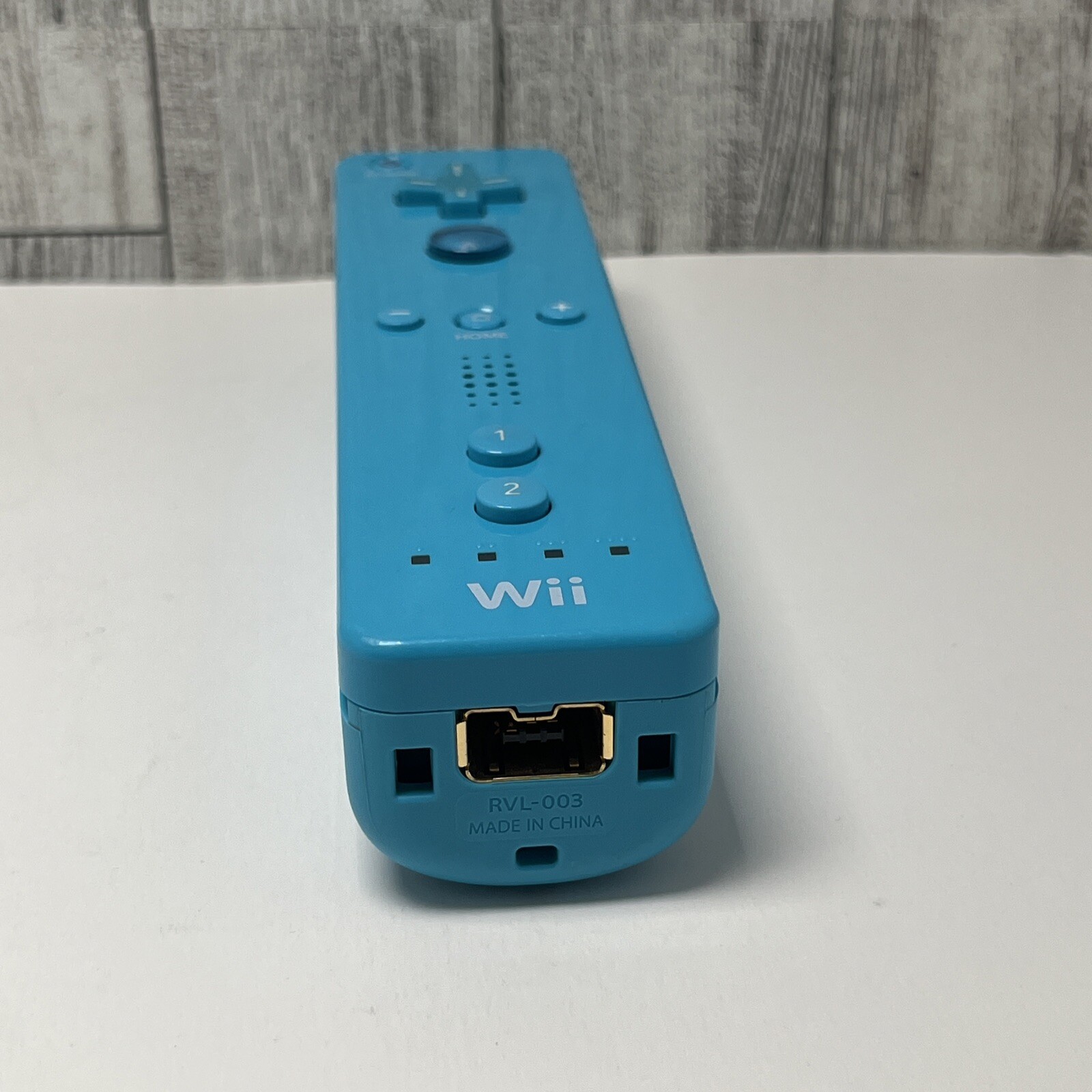 Nintendo Wii Controller Blue RVL-036 Tested