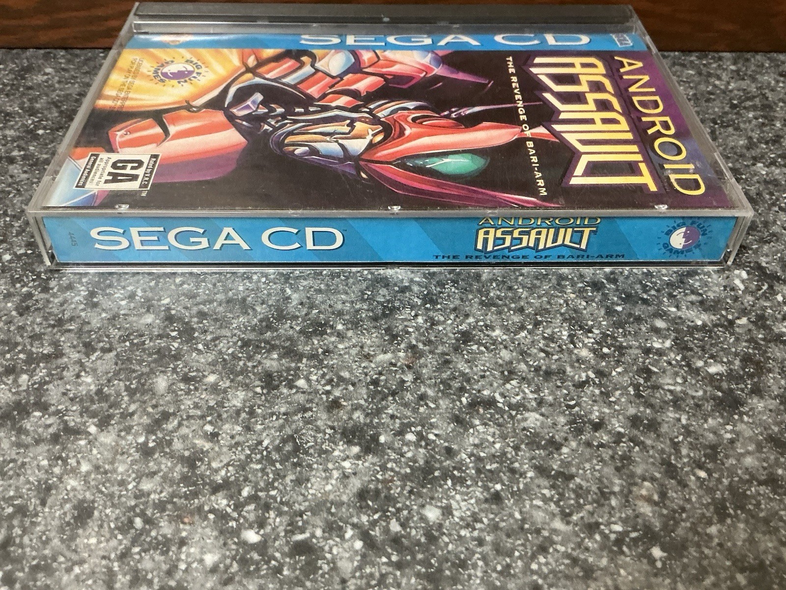 Android Assault ( Sega CD) Complete In Case