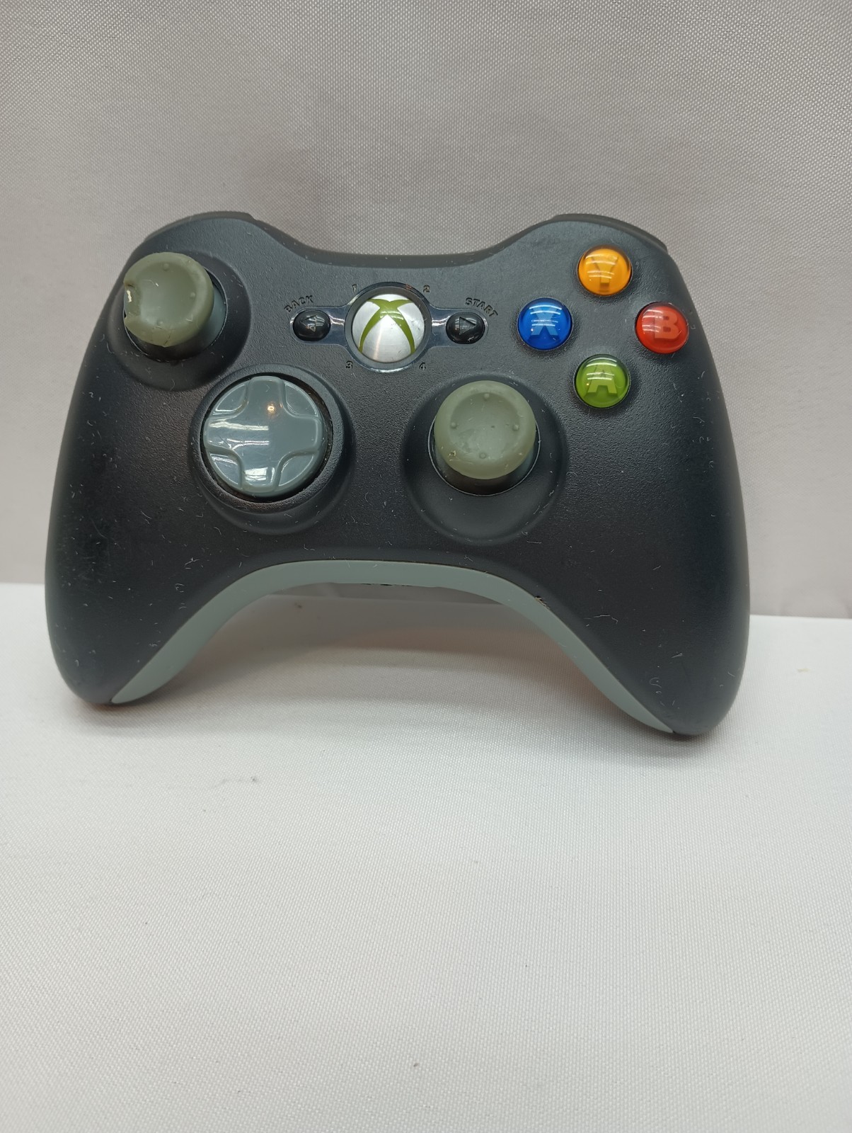 OEM Microsoft Xbox 360 Black Grey Wireless Control