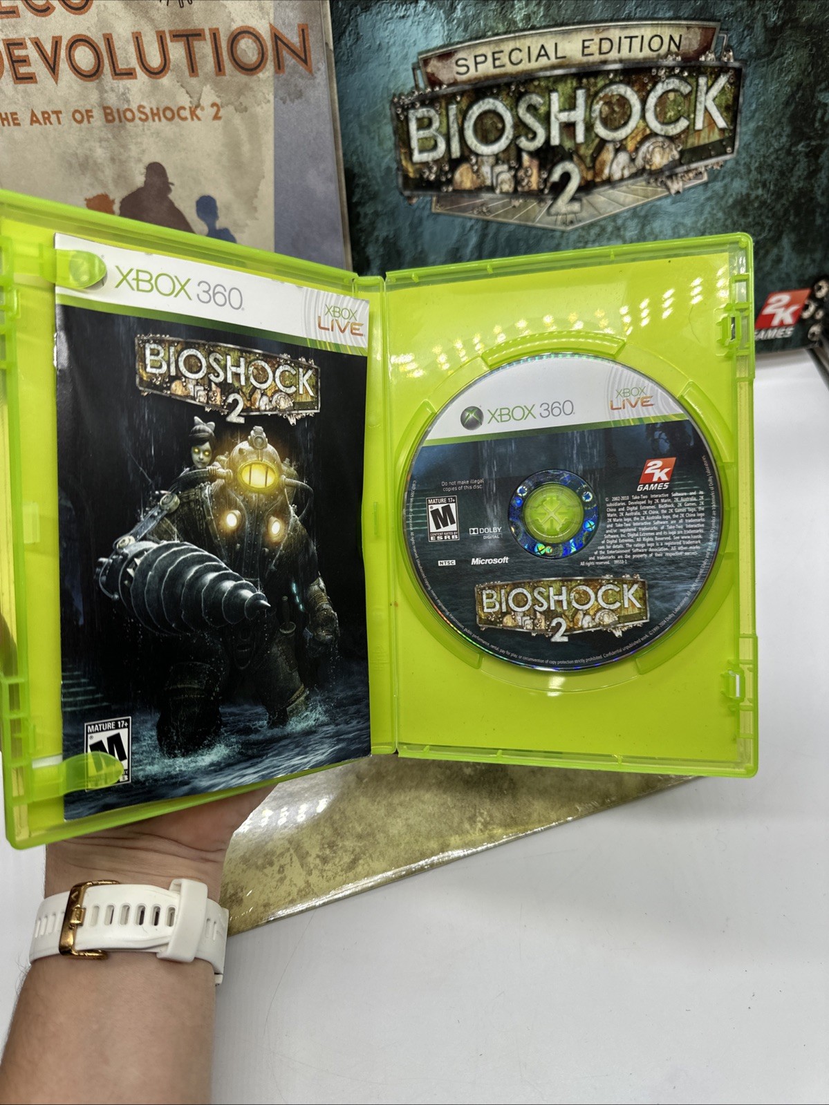 Bioshock 2 Special Edition Xbox 360 NIB Complete With Slipcover – Game Opened