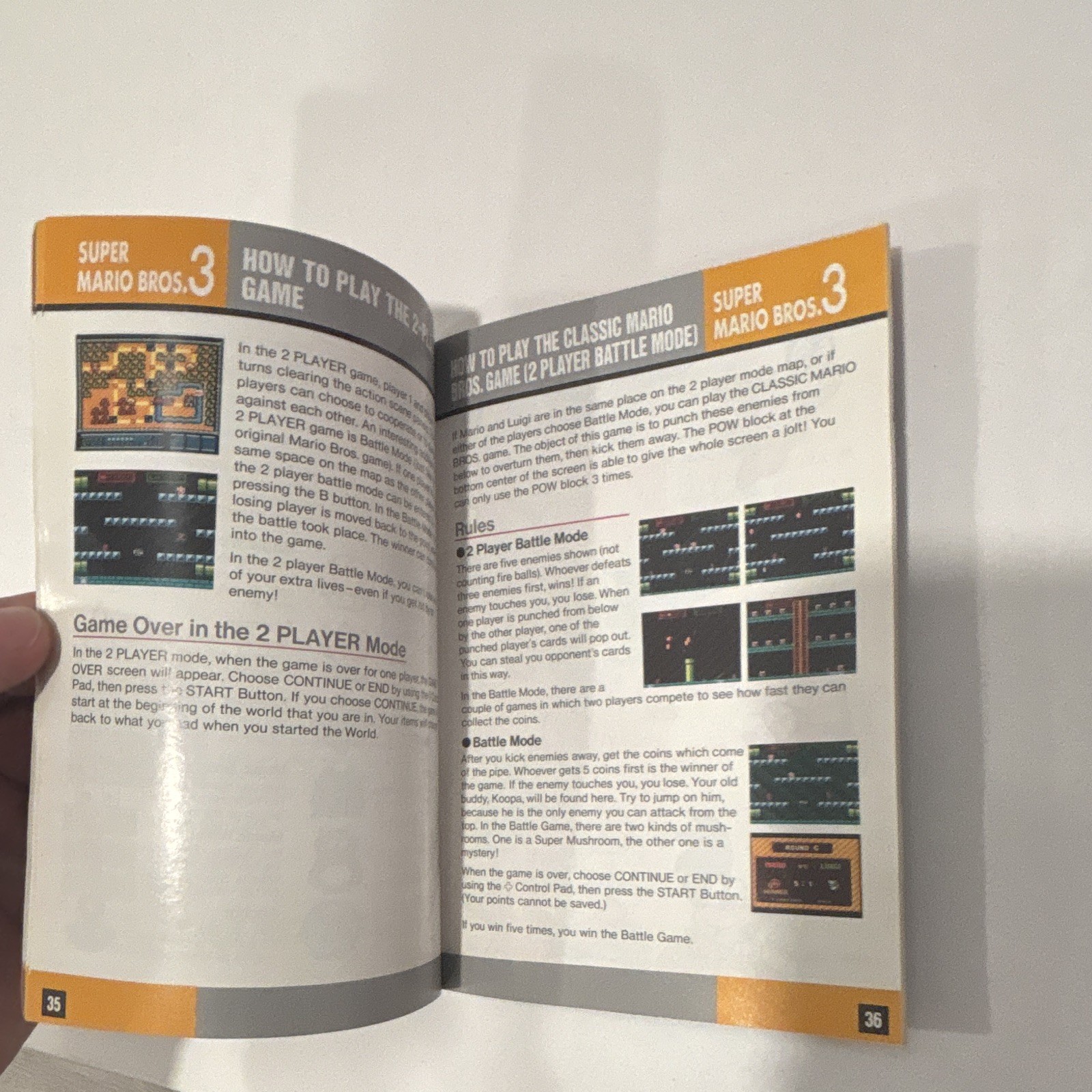 Nintendo SNES Super Mario All-Stars + Super Mario World Original Manual English
