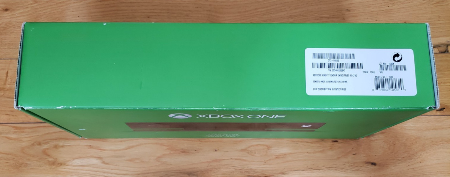 Microsoft Xbox One Kinect w/ Adapter 1637 for Xbox One S & PC Windows IOB TESTED