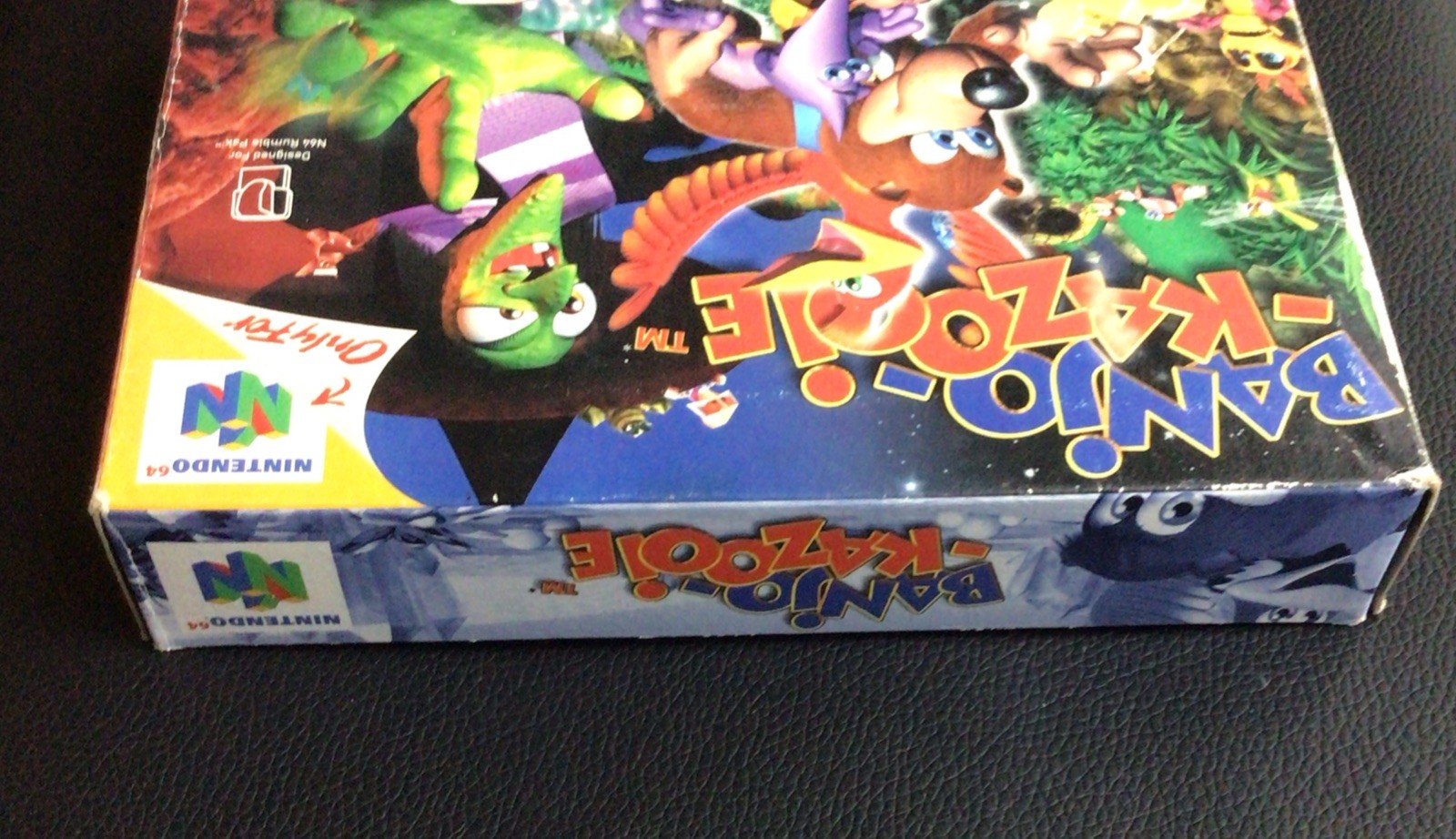 Banjo-Kazooie (Nintendo 64, 1998) Box Manual Complete CIB N64 Good shape