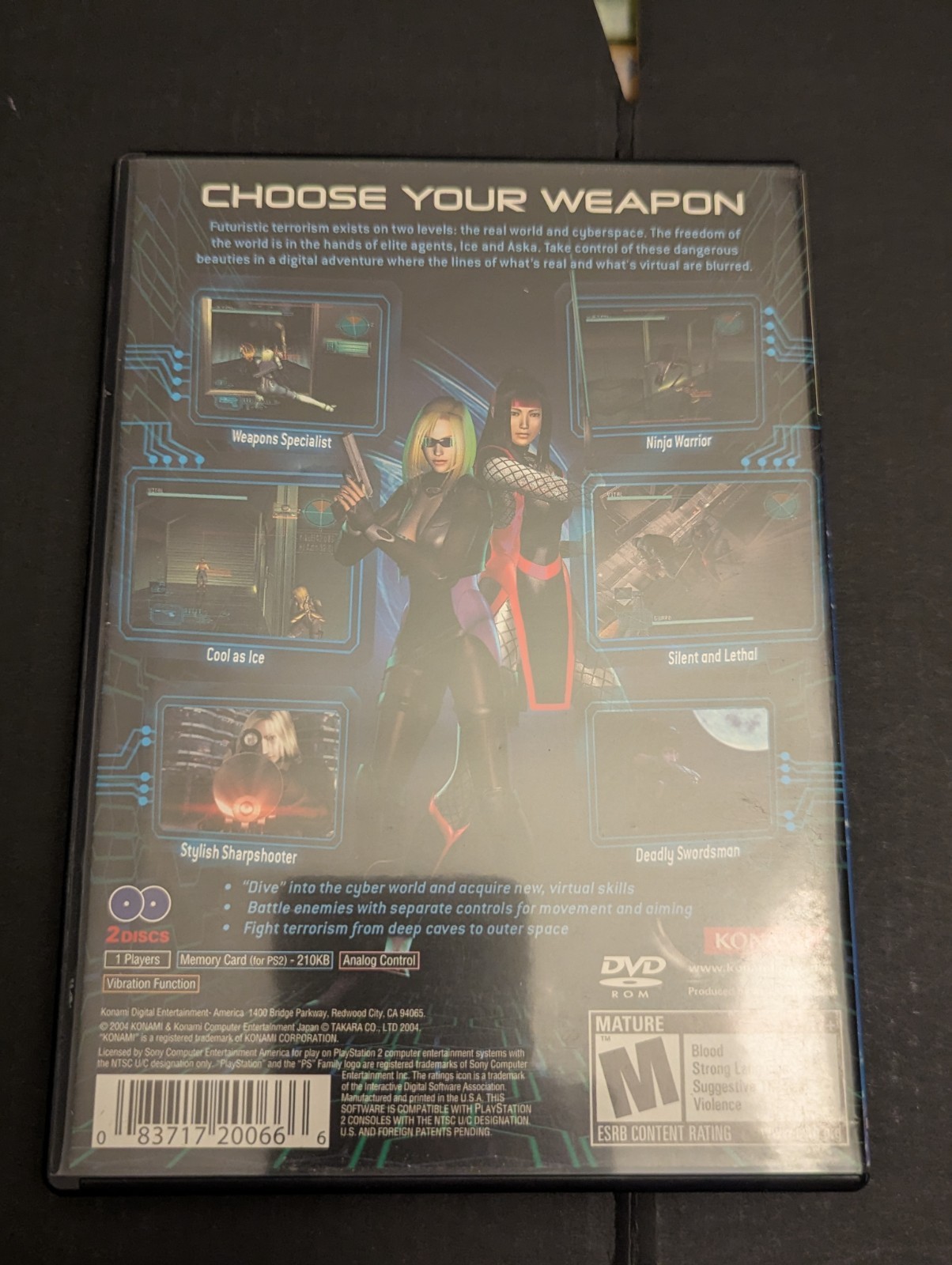 EX Condition Cy Girls (Sony PlayStation 2, 2004) Konami See Pics Rare CIB