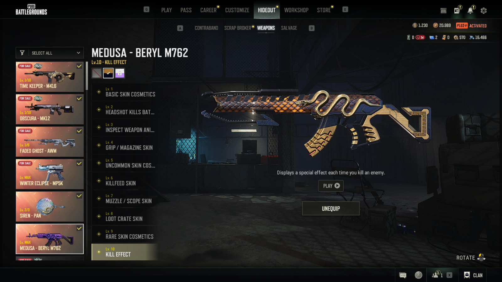 pubg pc steam account with Maxlv10 Medusa beryl m762 Max winter eclipse mp5k