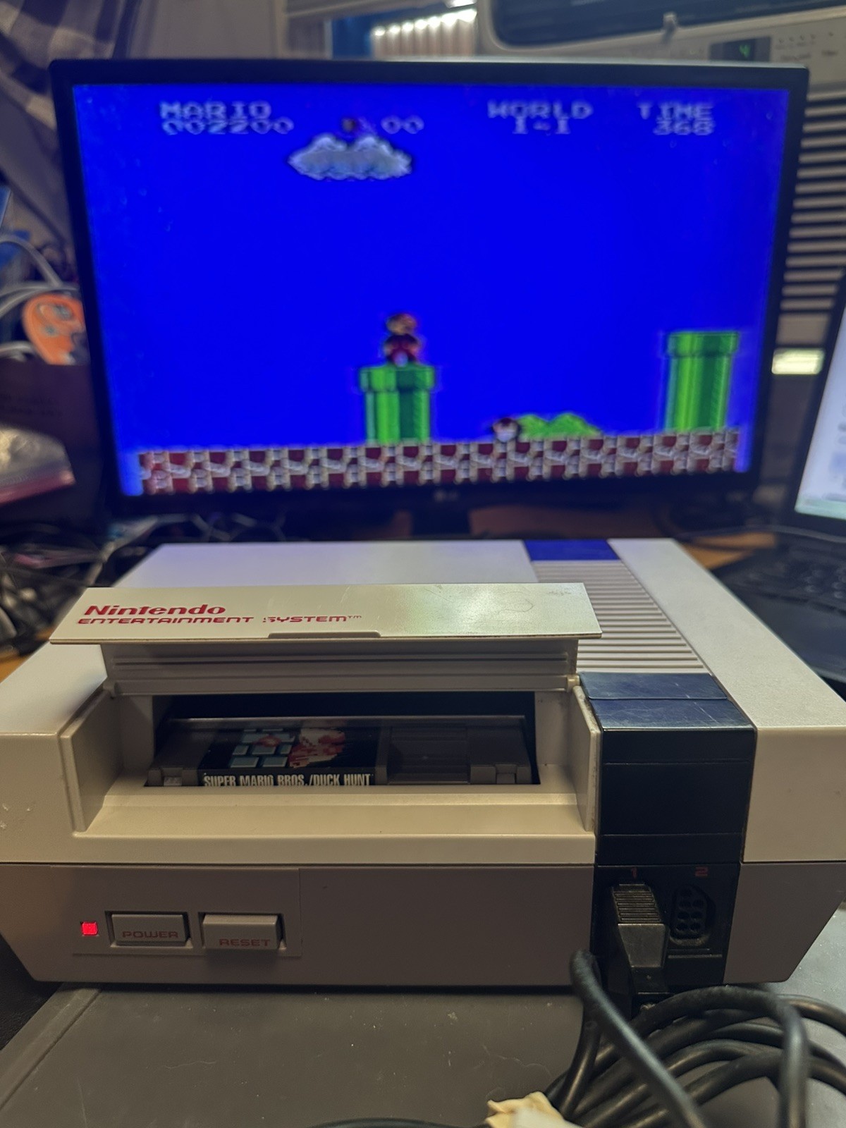 Nintendo Entertainment System NES-001 Console OEM Bundle – NEW 72 Pins – Tested