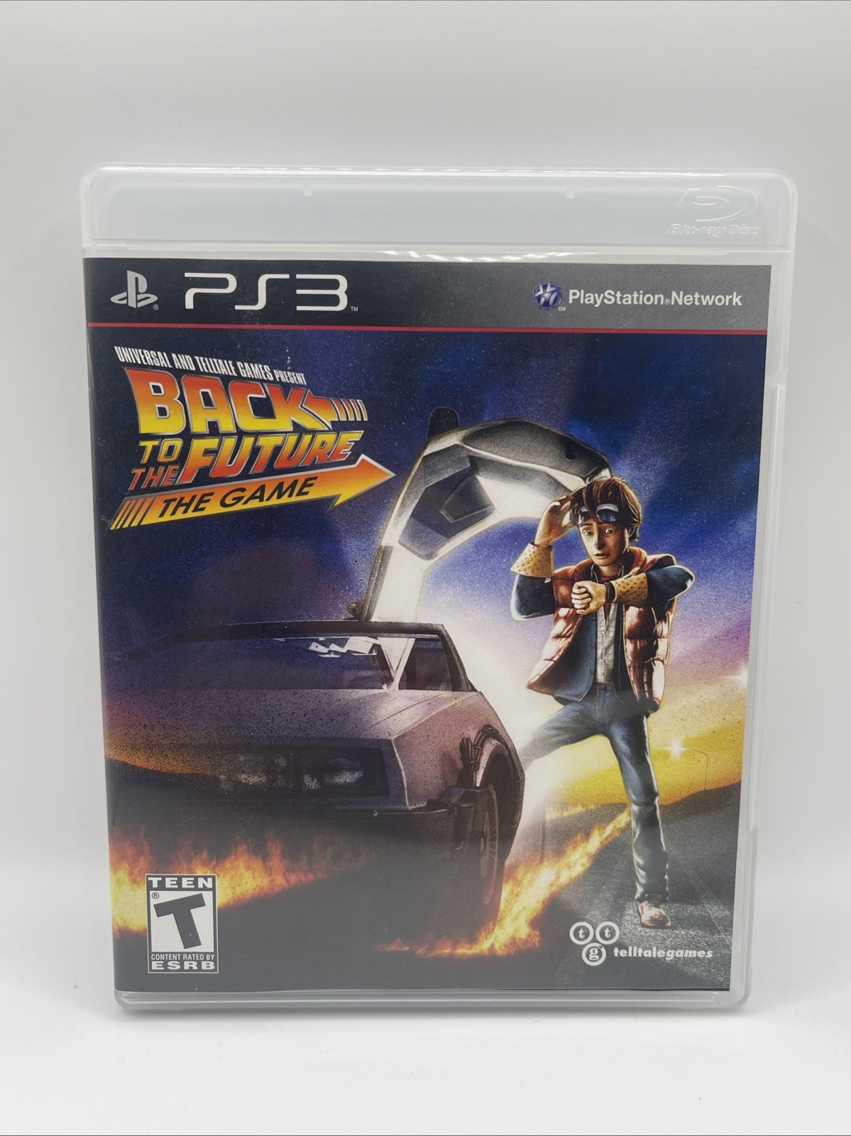 CIB Back to the Future (Sony PlayStation 3 PS3, 2011) Complete *TESTED*